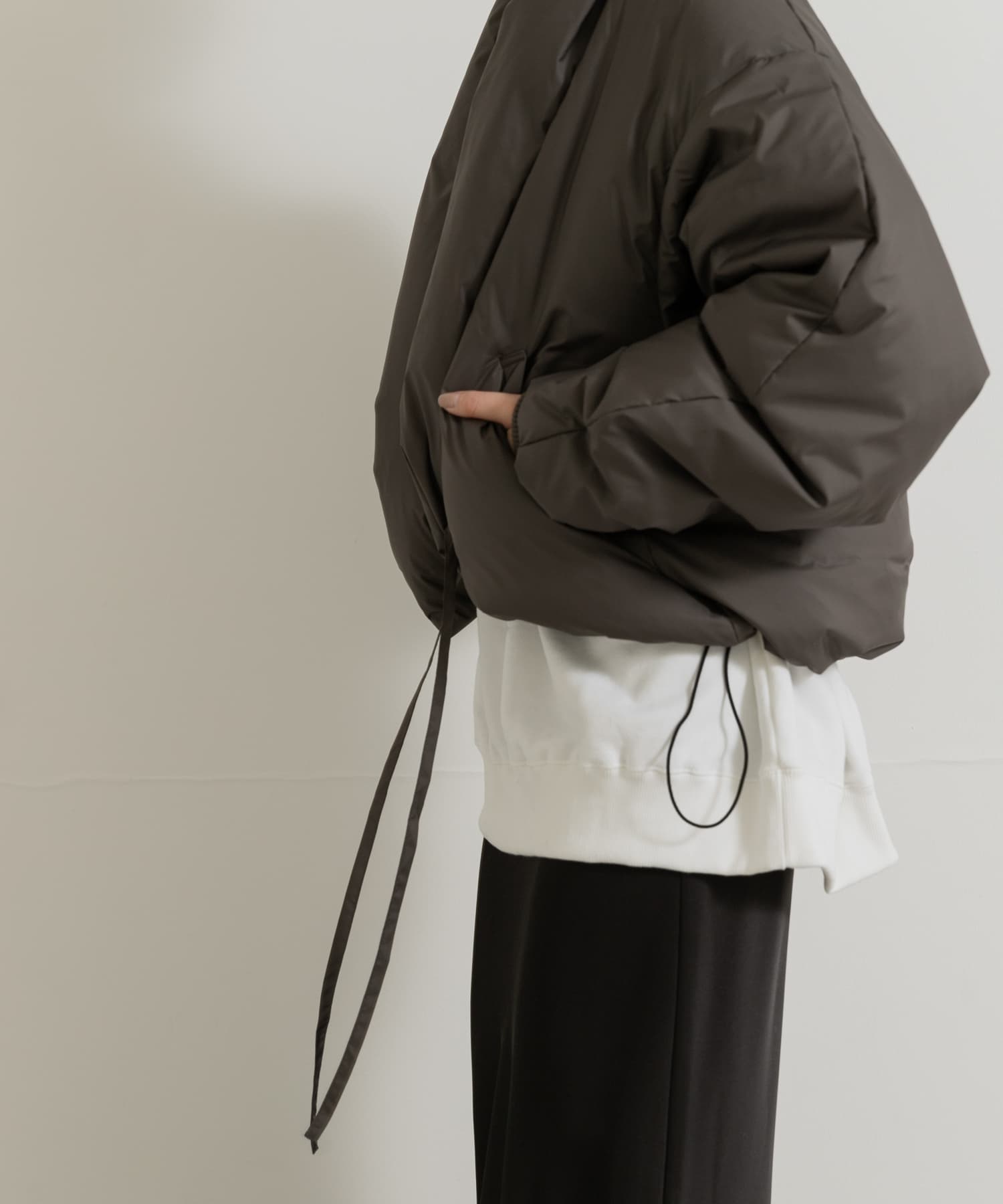 身長：163cm サイズ：one