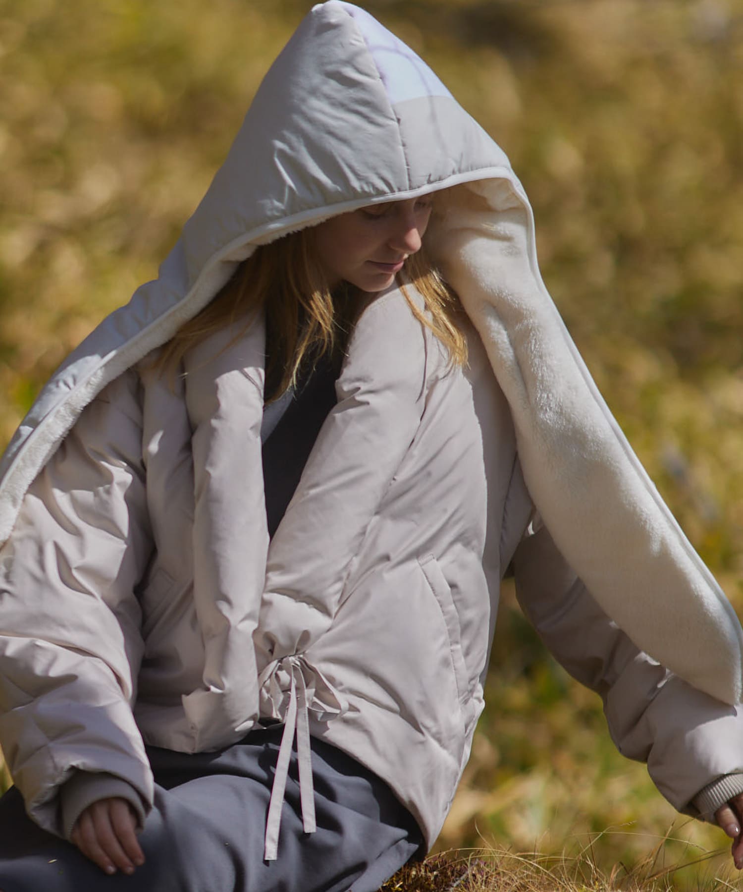 ザ グッドランド マーケット　GREEN DOWN PADDED JACKET