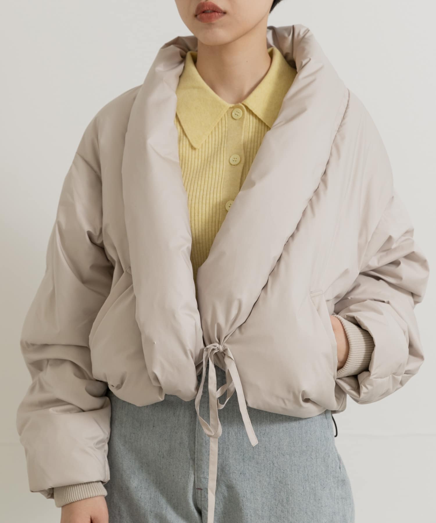 身長：163cm サイズ：one