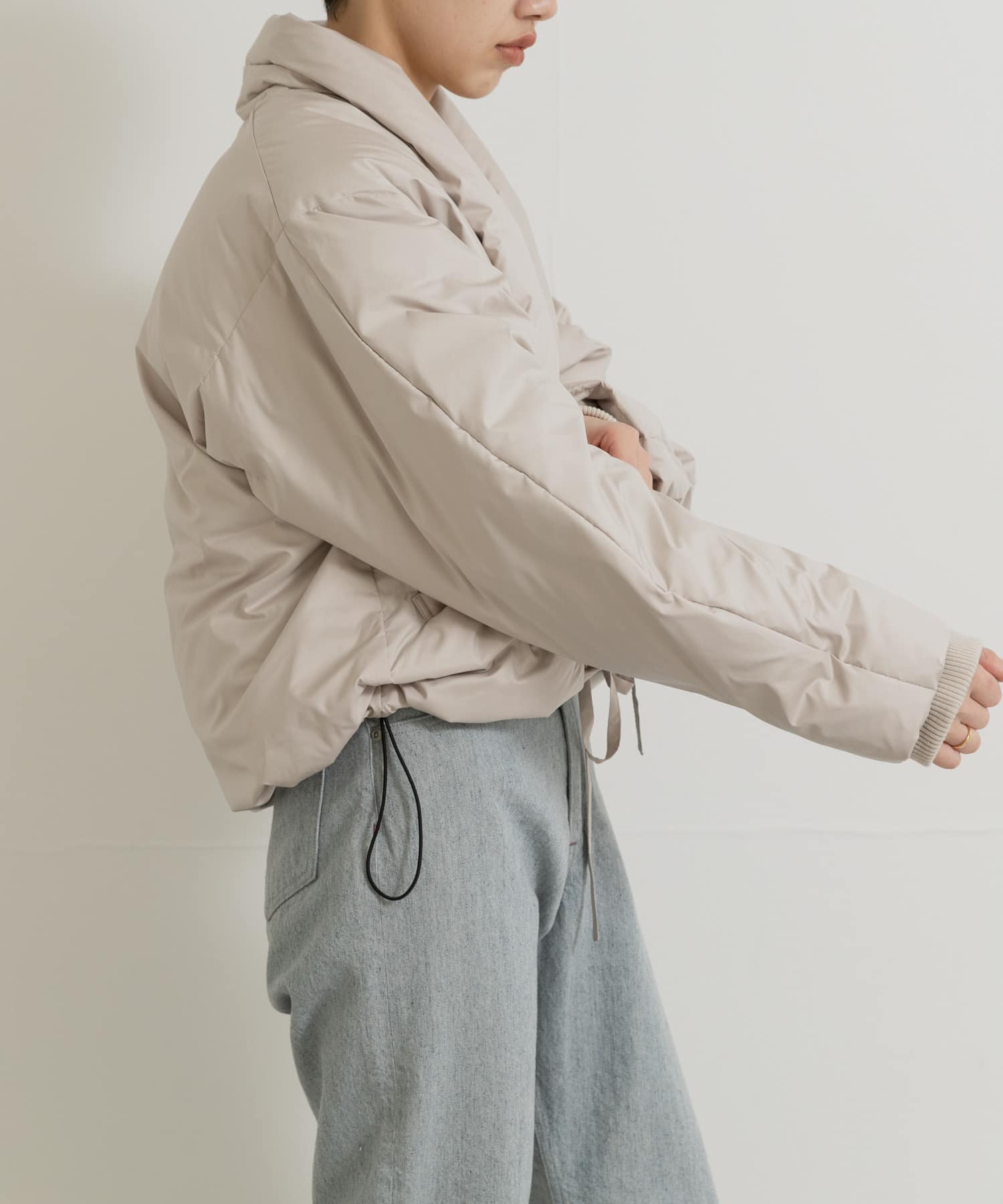 身長：163cm サイズ：one