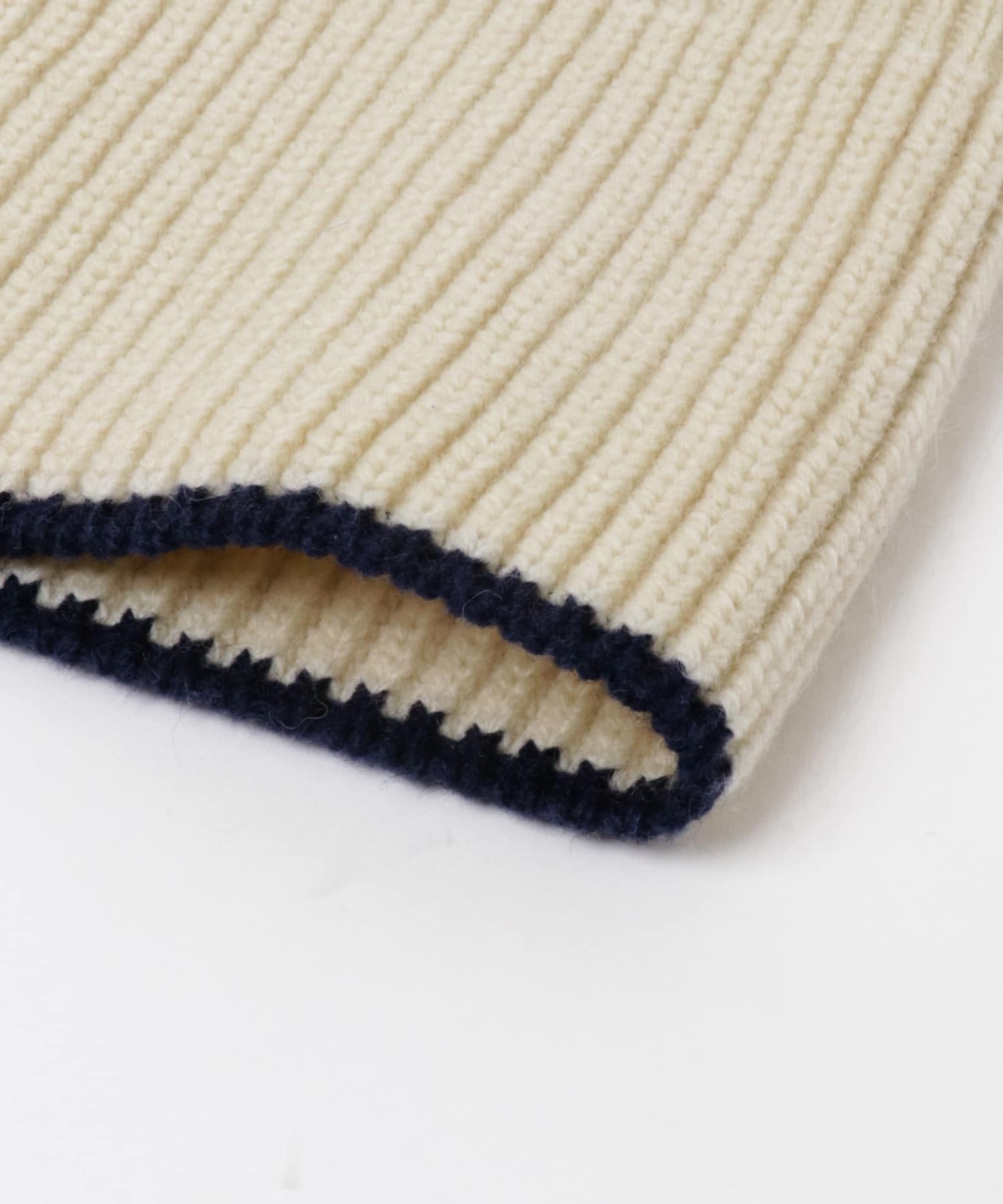 ザ グッドランド マーケット　KNIT ZIP BALACLAVA IVORY one