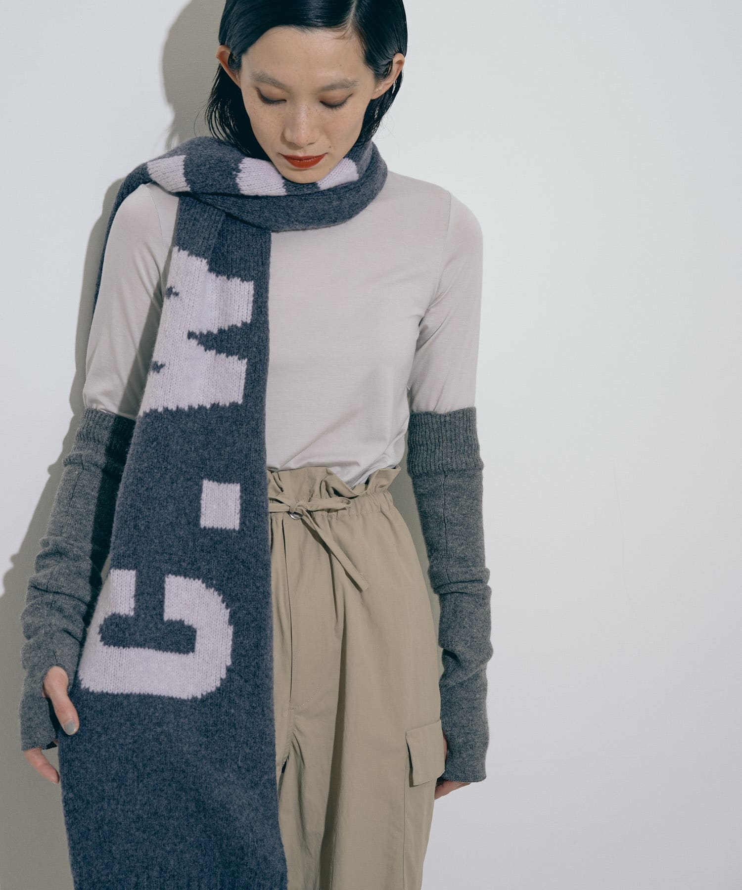 cwtch　RWS Recycle Wool Scarf