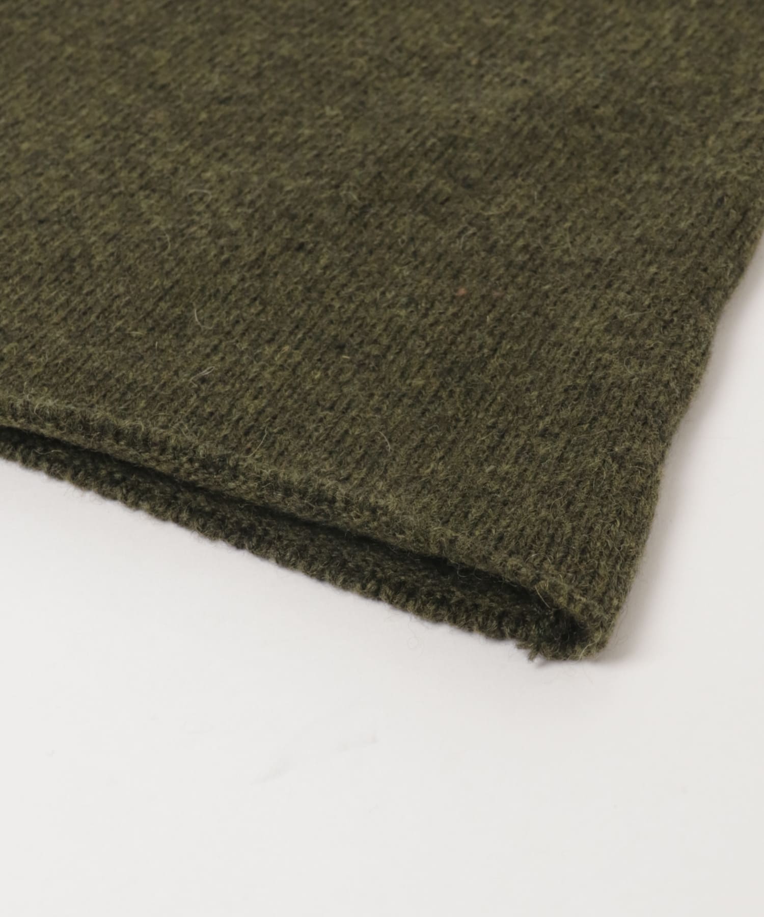 ザ グッドランド マーケット　KNIT LEG COVER MOSS GREEN one