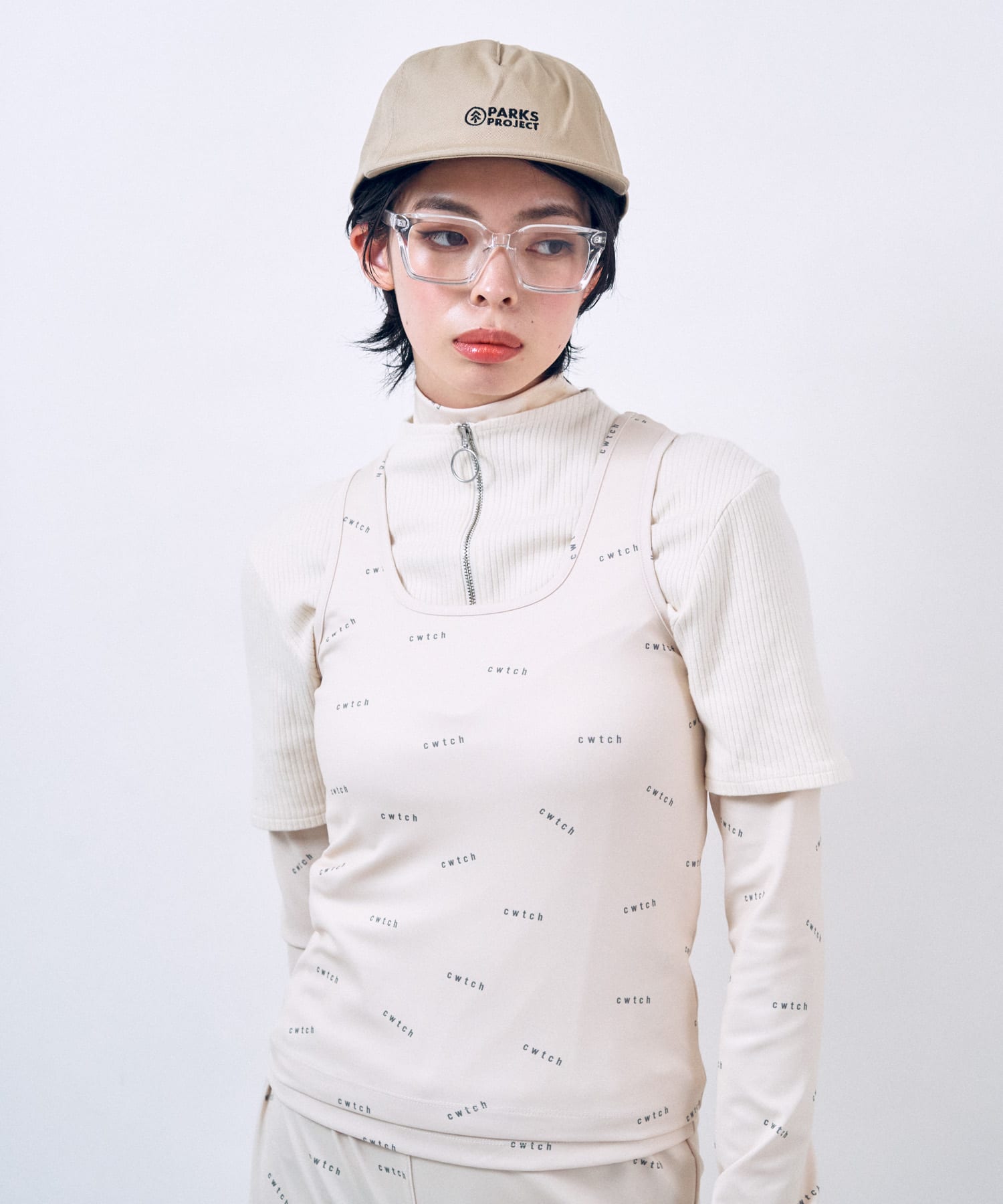 身長：168cm サイズ：one