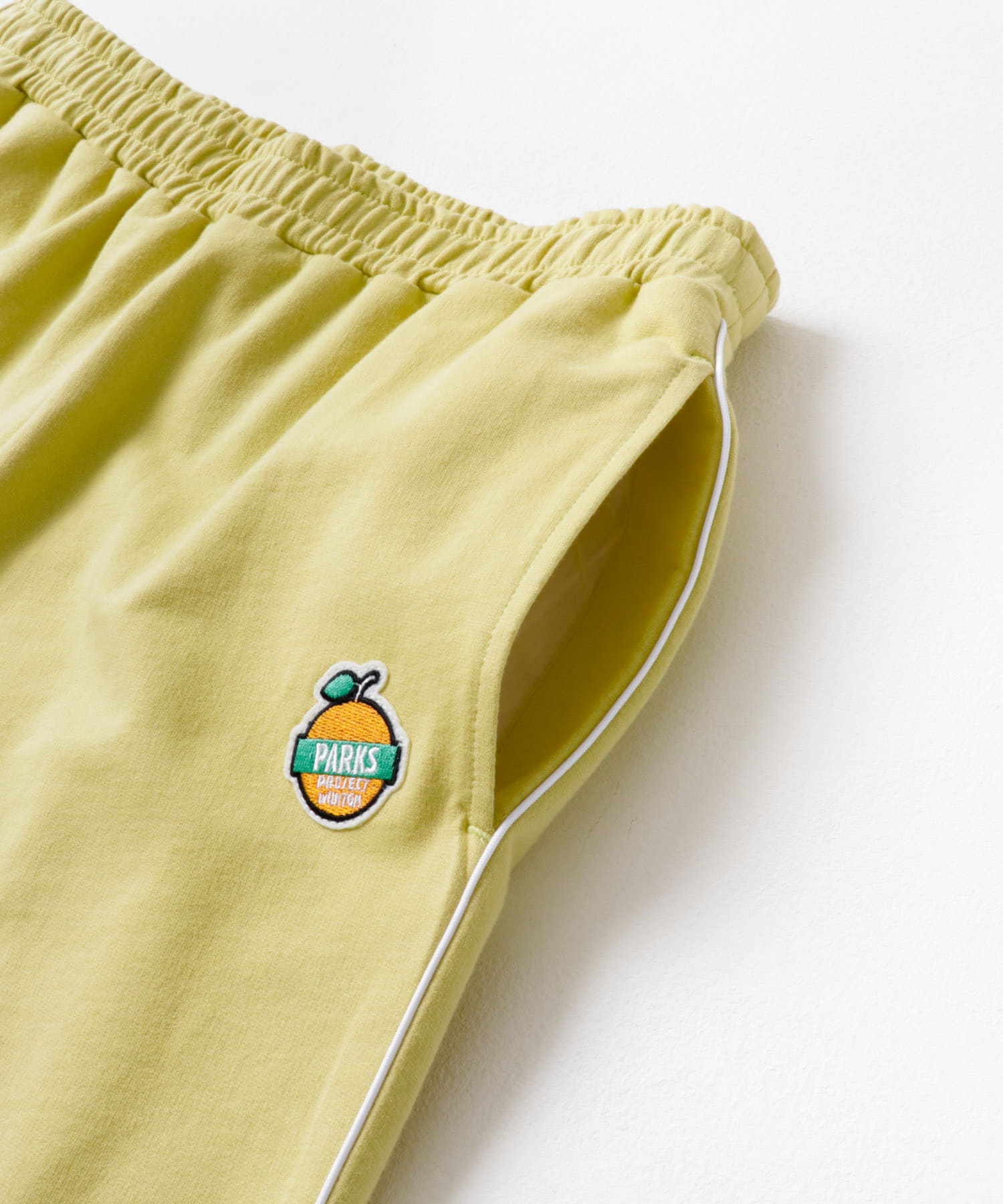 PARKS PROJECT　Line Sweat Pants × PARKS LIME M