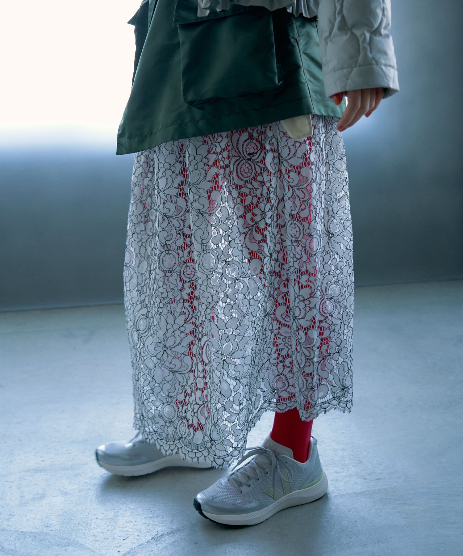 cwtch　Mulch way layered skirt