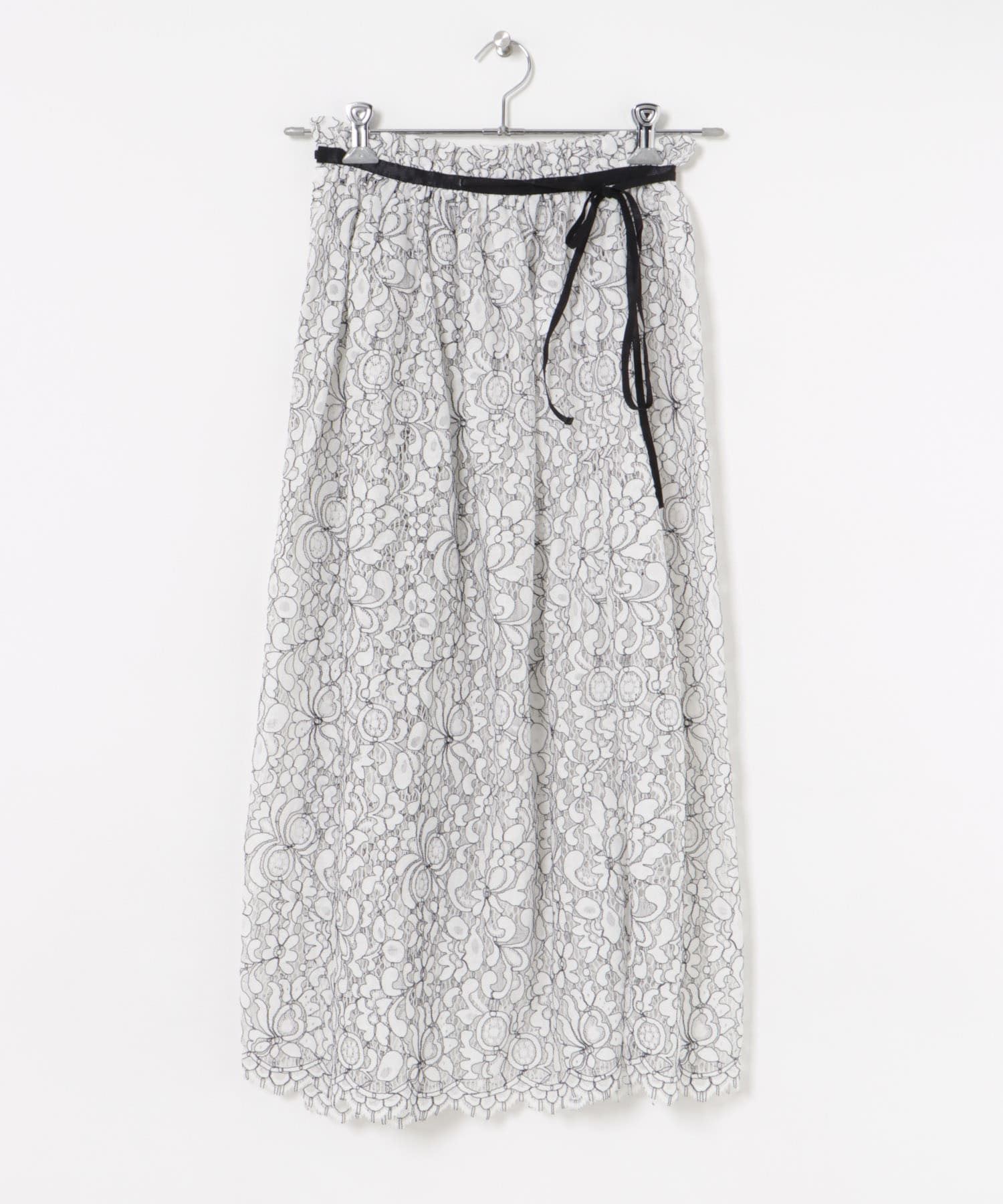 cwtch　Mulch way layered skirt KHAKI FREE