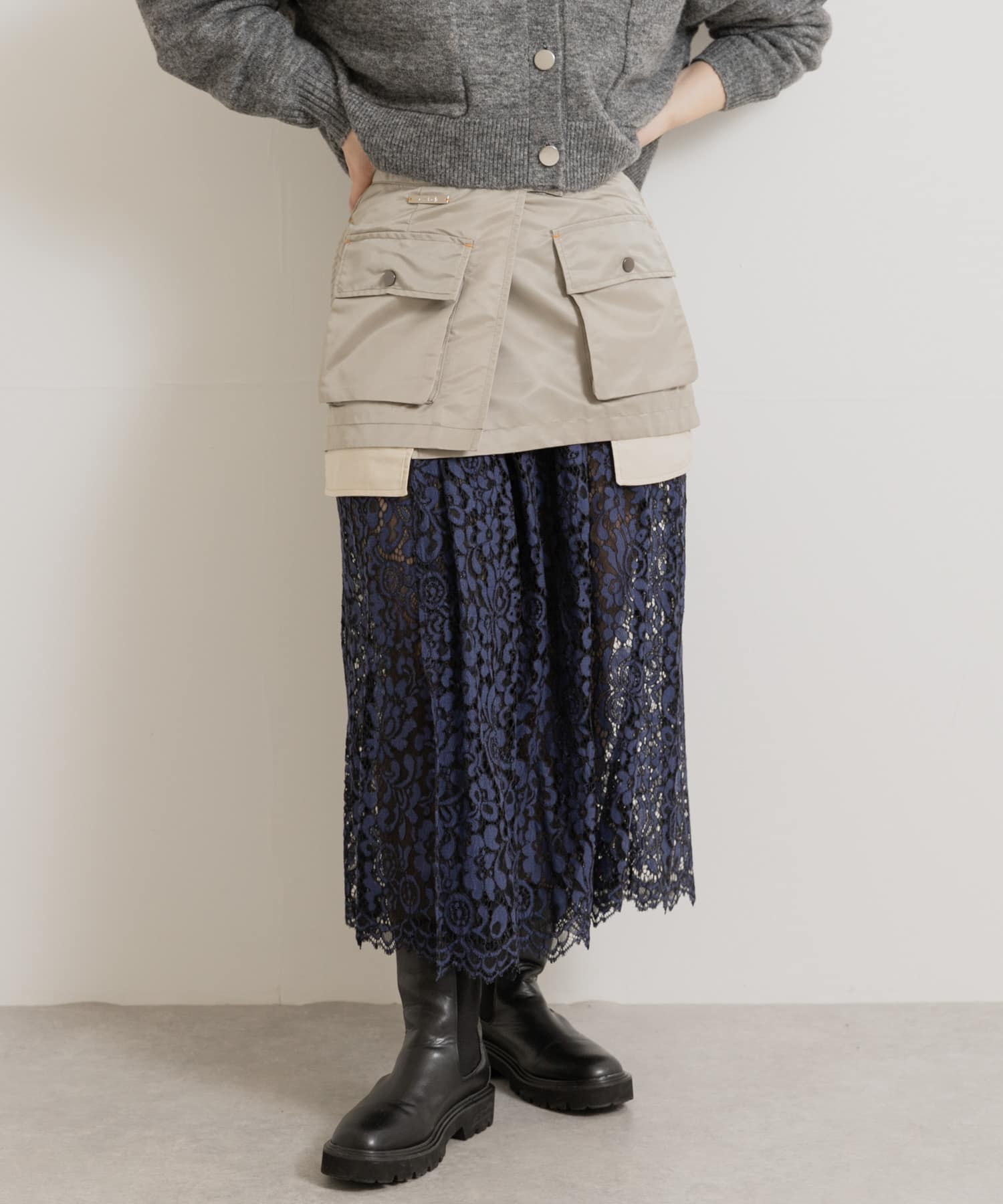 cwtch　Mulch way layered skirt