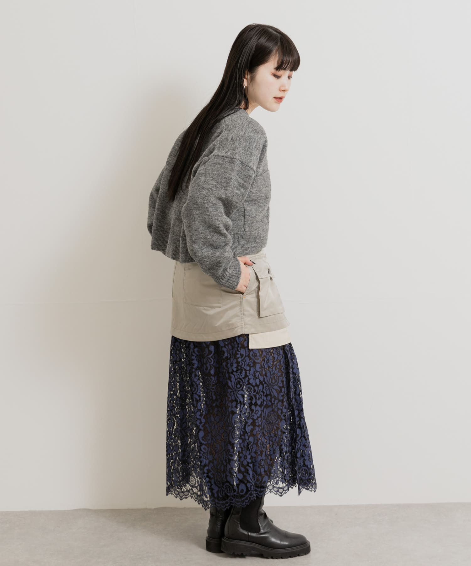 身長：156cm サイズ：FREE