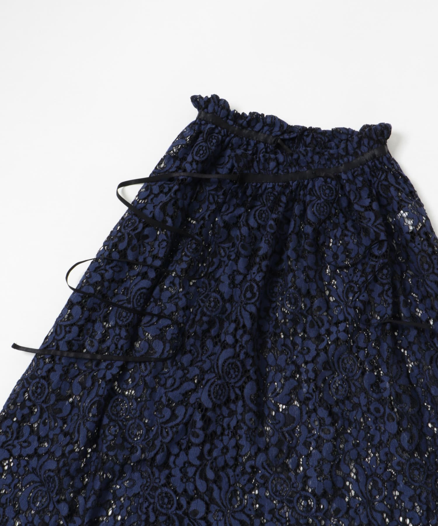 cwtch　Mulch way layered skirt L.GRY FREE
