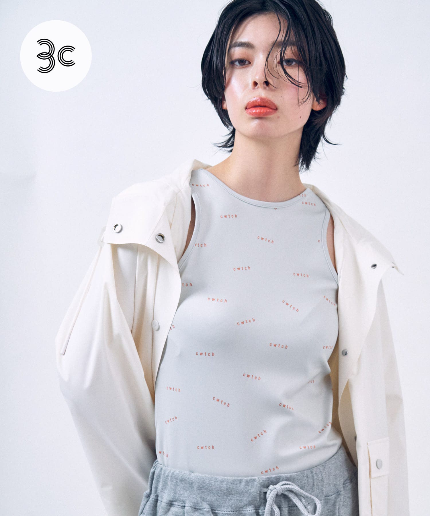 cwtch　all-over Tank top