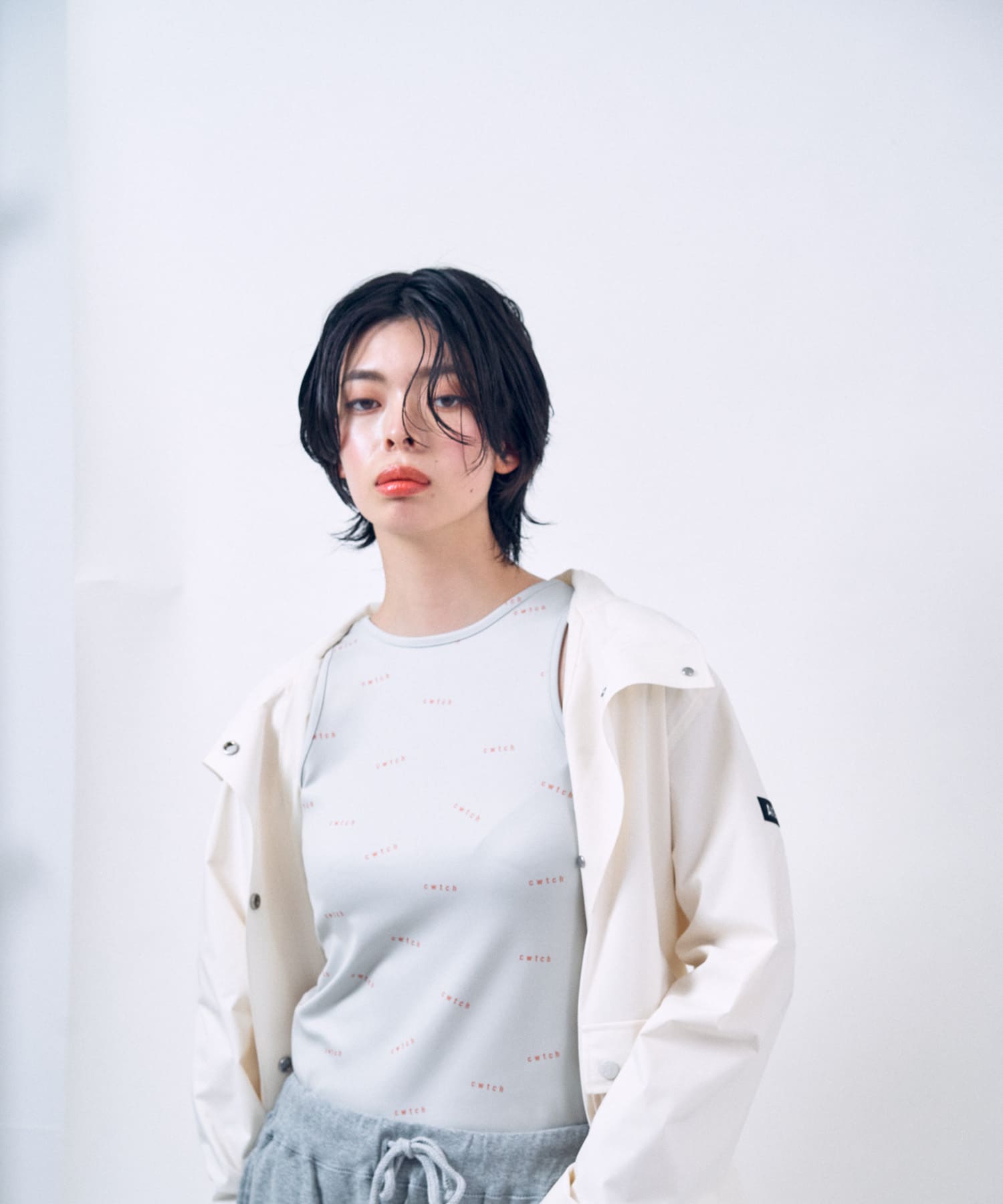 身長：168cm サイズ：one
