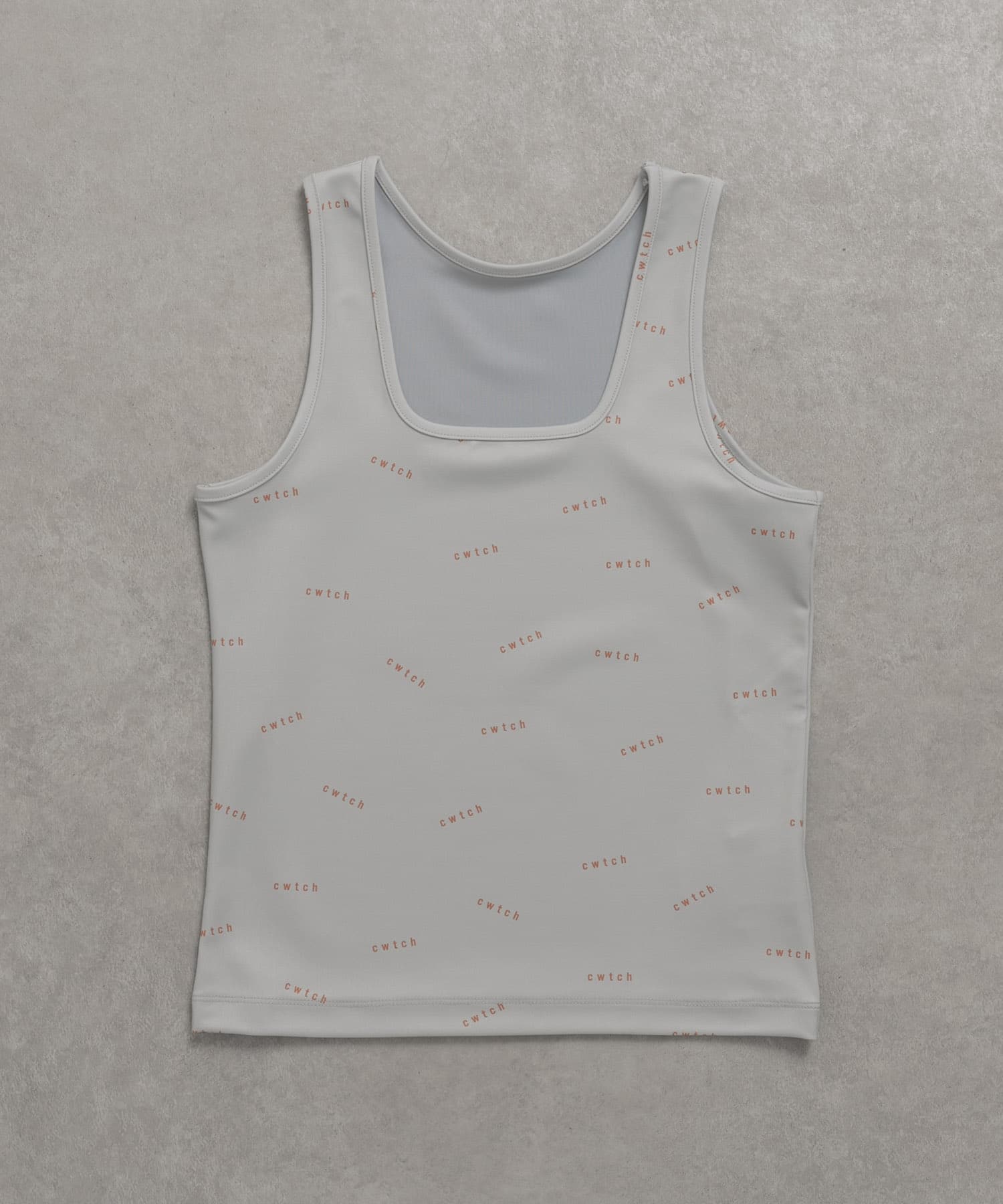 cwtch　all-over Tank top L.GRAY one