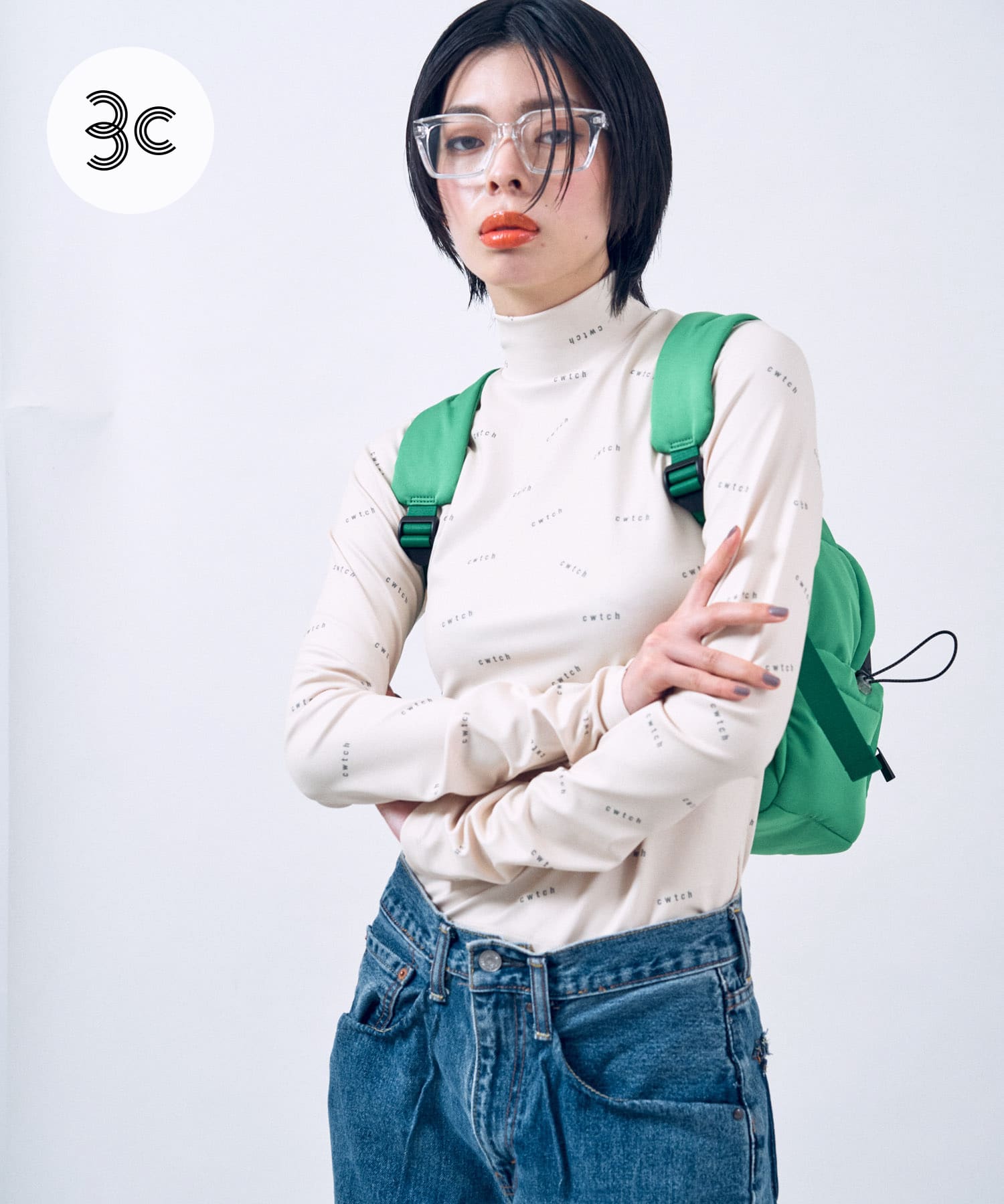 身長：168cm サイズ：one