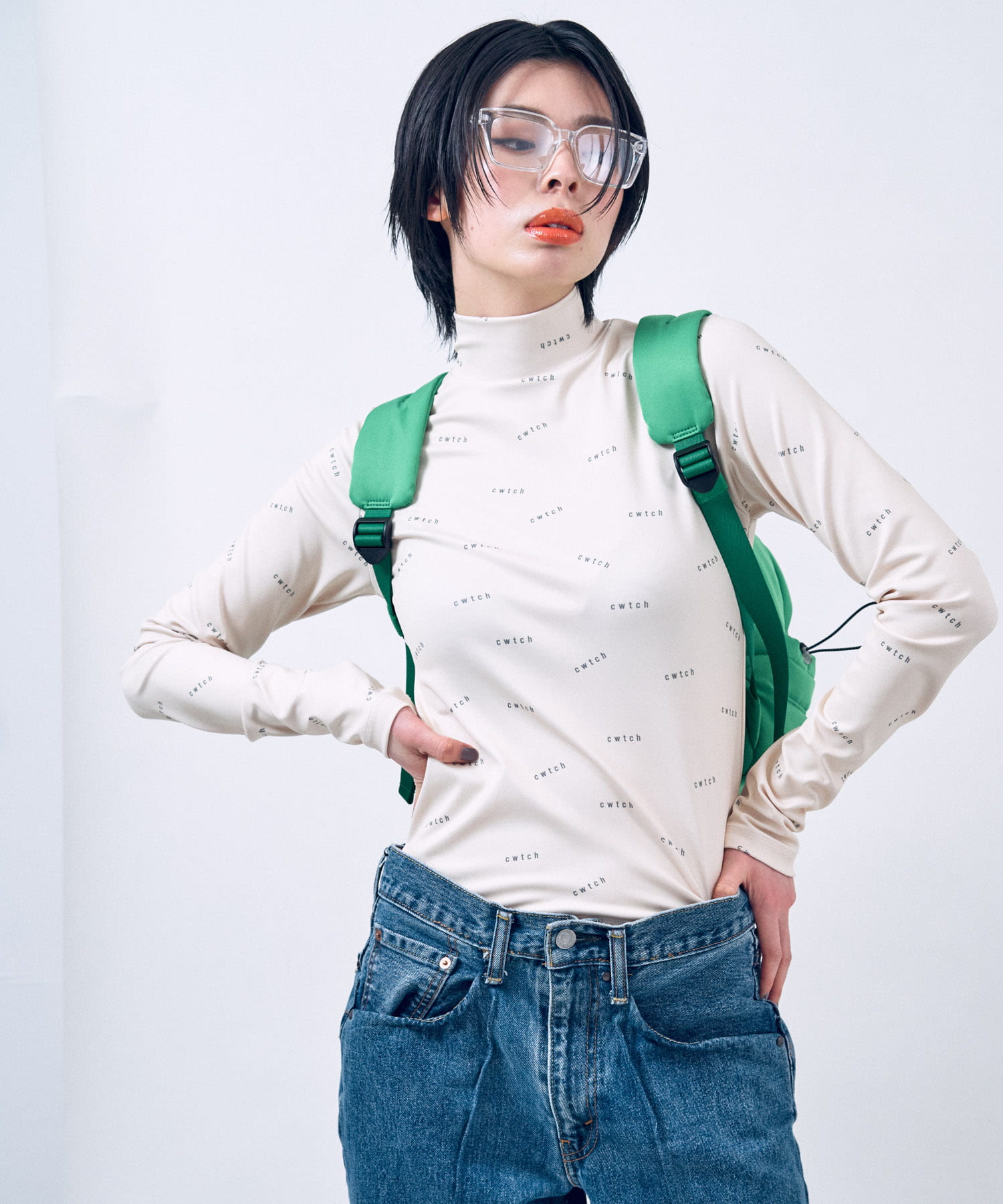 身長：168cm サイズ：one