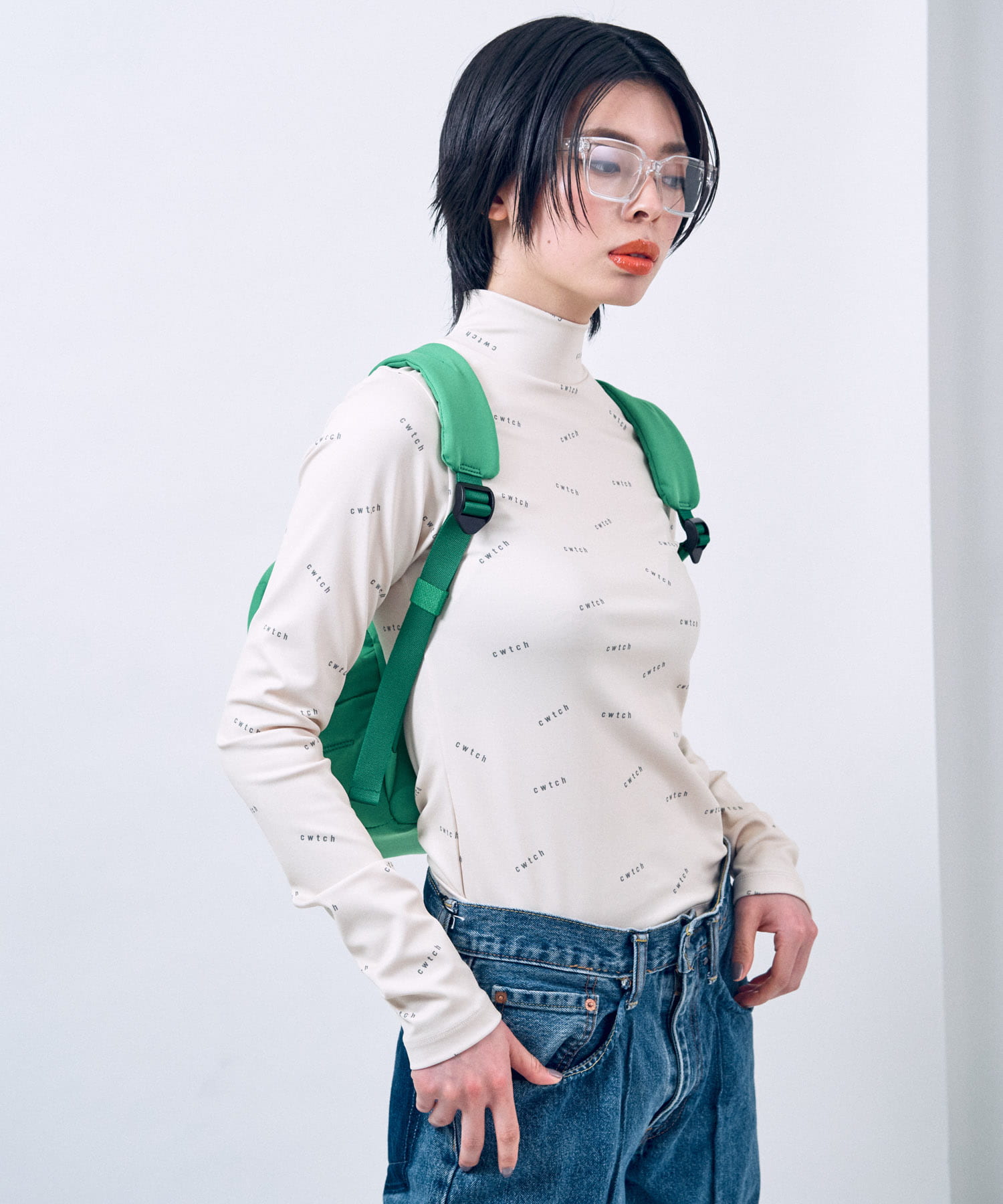 身長：168cm サイズ：one