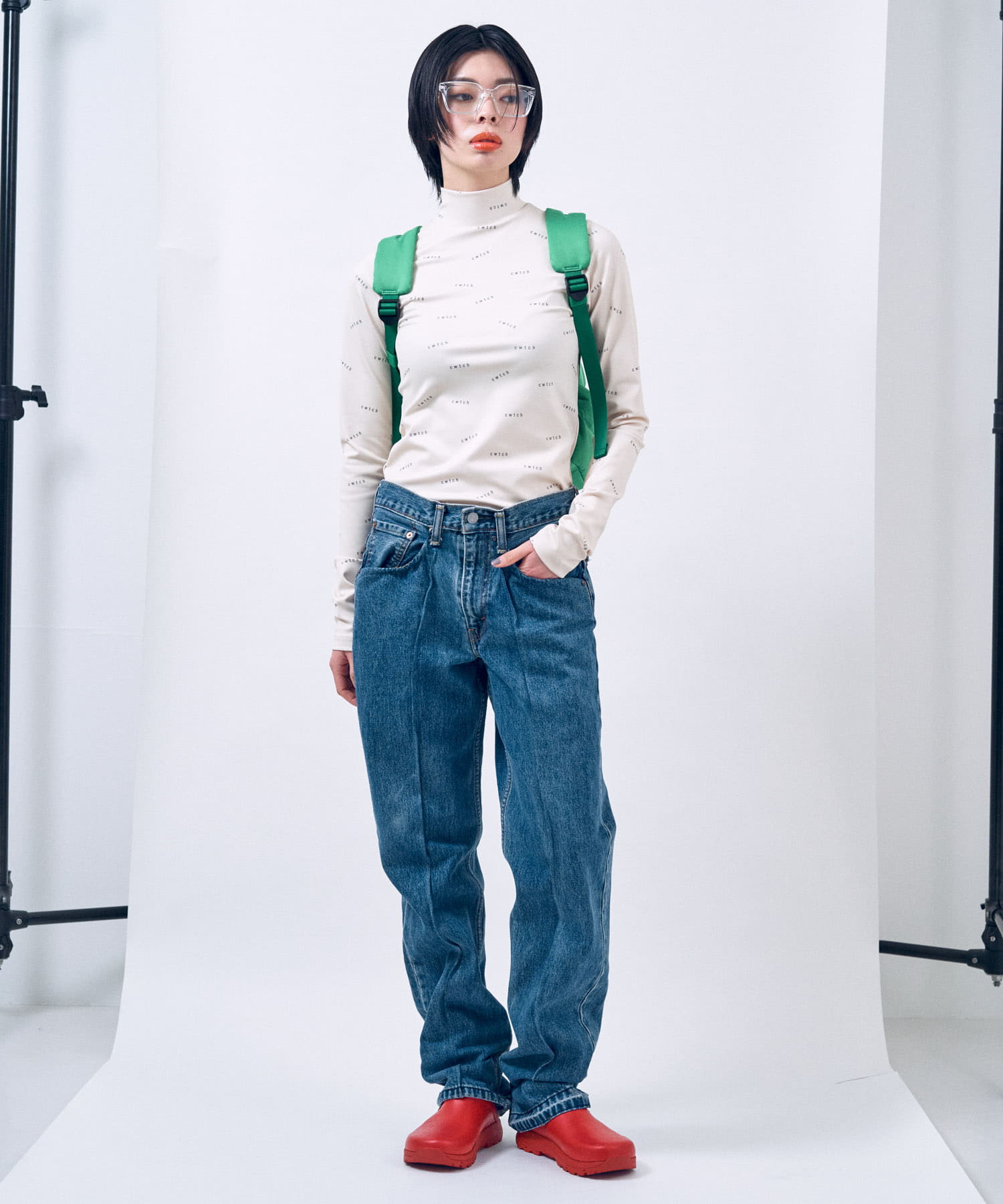 身長：168cm サイズ：one