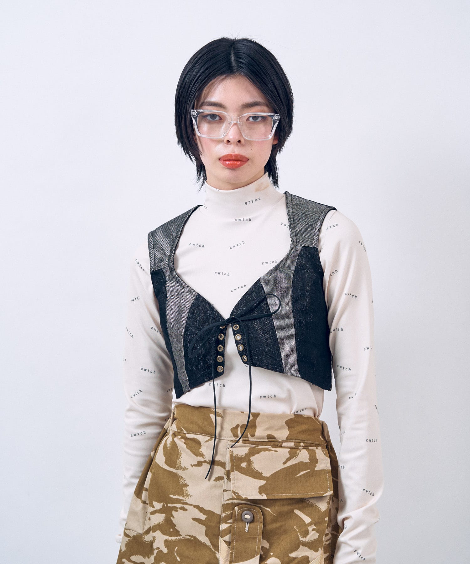 身長：168cm サイズ：one