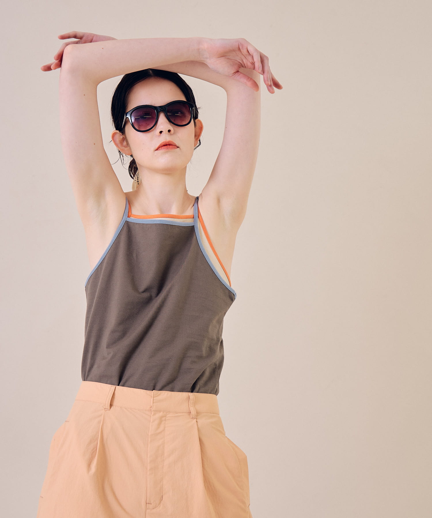 身長：173cm サイズ：one