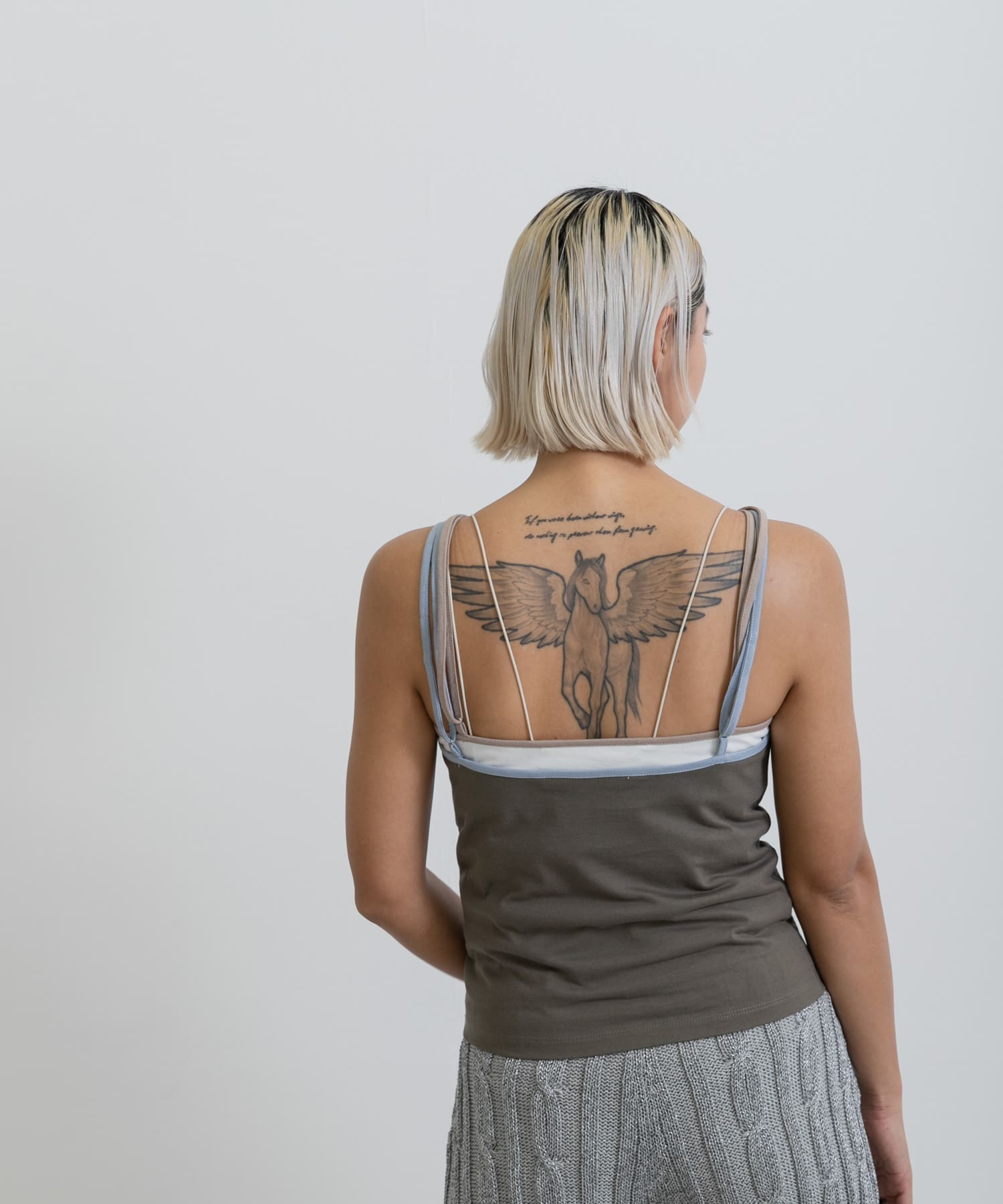 身長：169cm サイズ：one