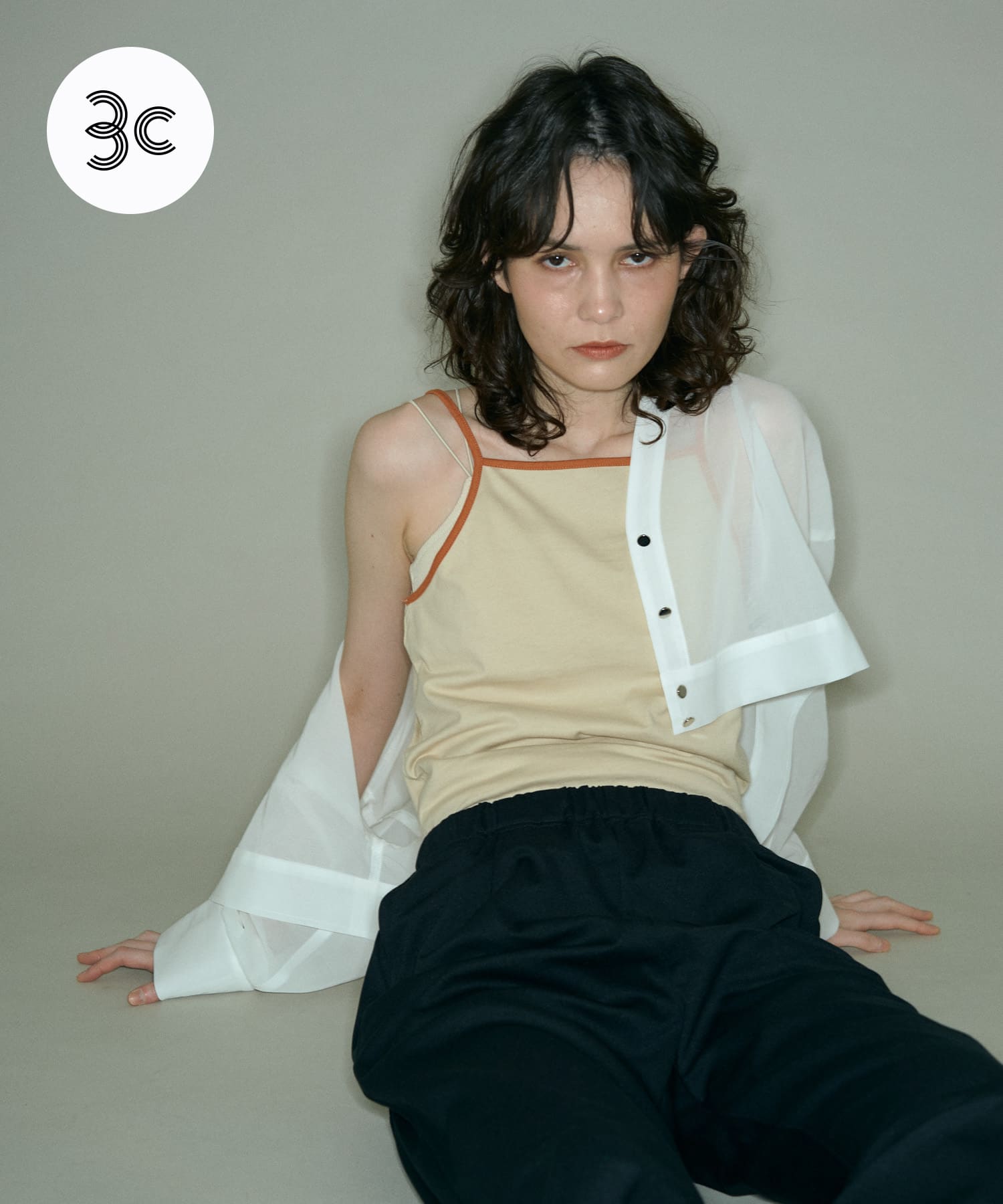 cwtch　ORGANIC CT BICOLOR CAMISOLE