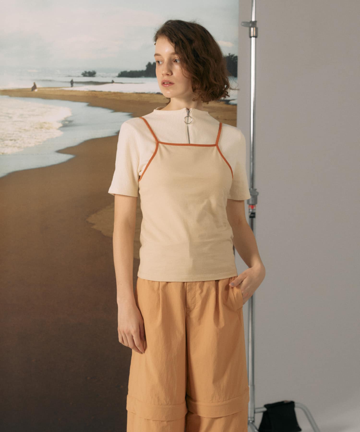 身長：174cm サイズ：one