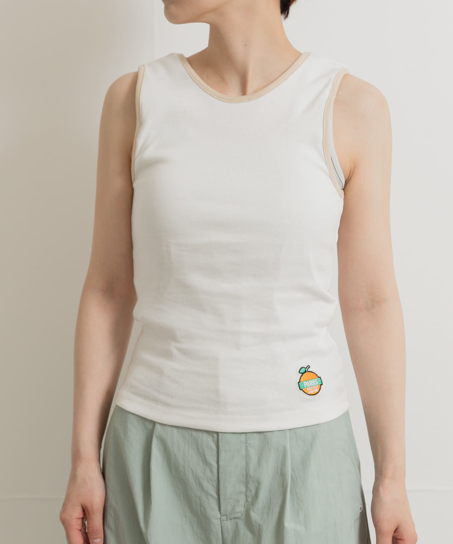 PARKS PROJECT　2way Bicolor Tank×PARKS