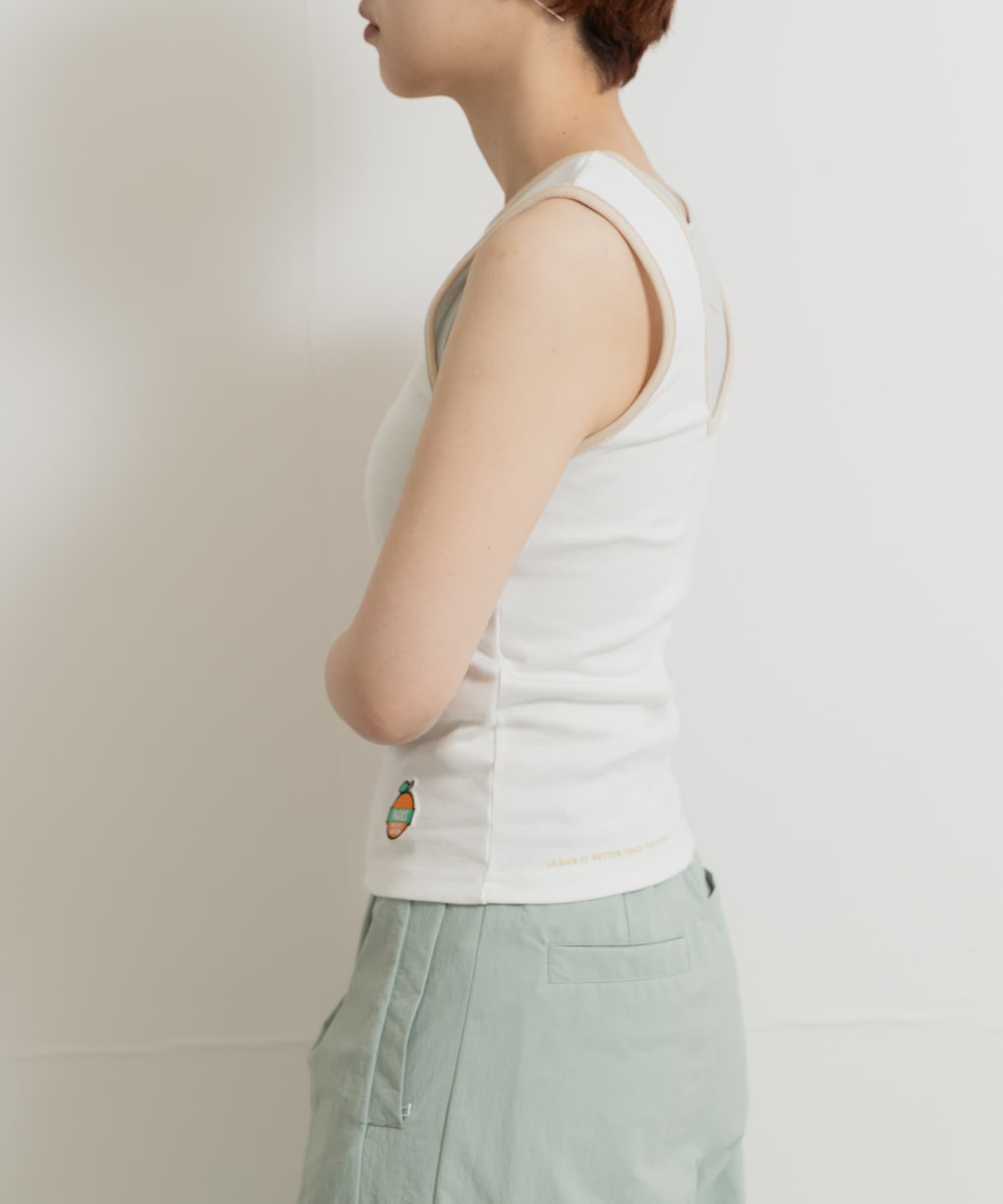 身長：163cm サイズ：one