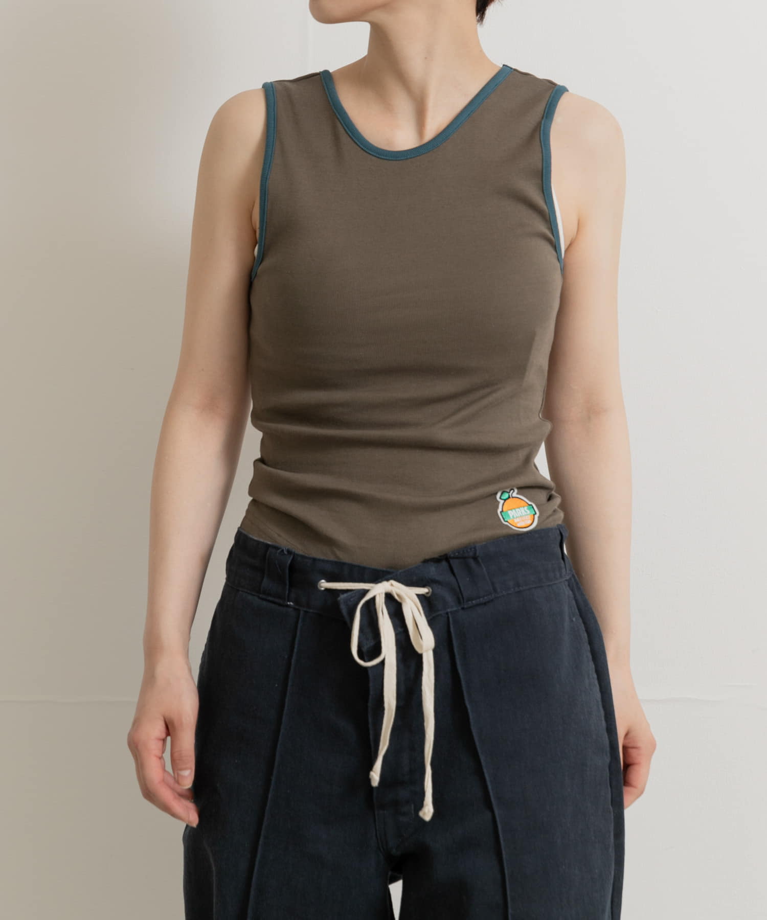 身長：163cm サイズ：one