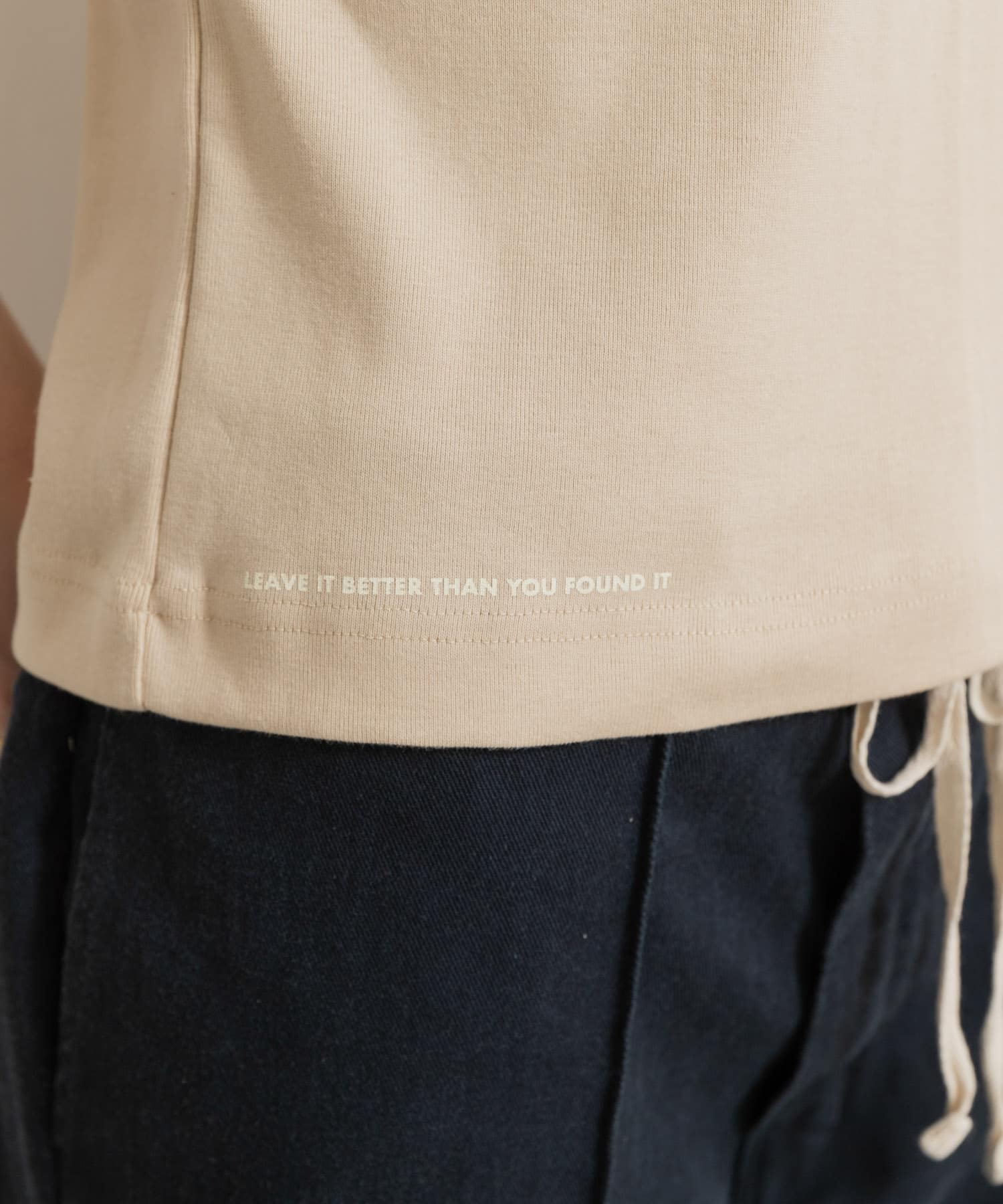 身長：163cm サイズ：one