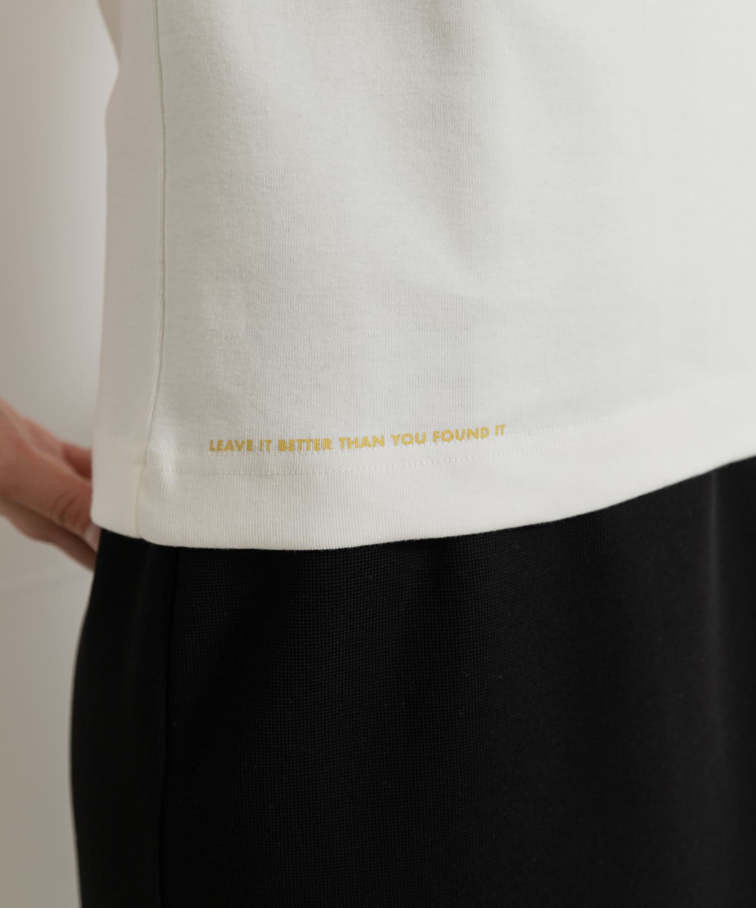 身長：163cm サイズ：one