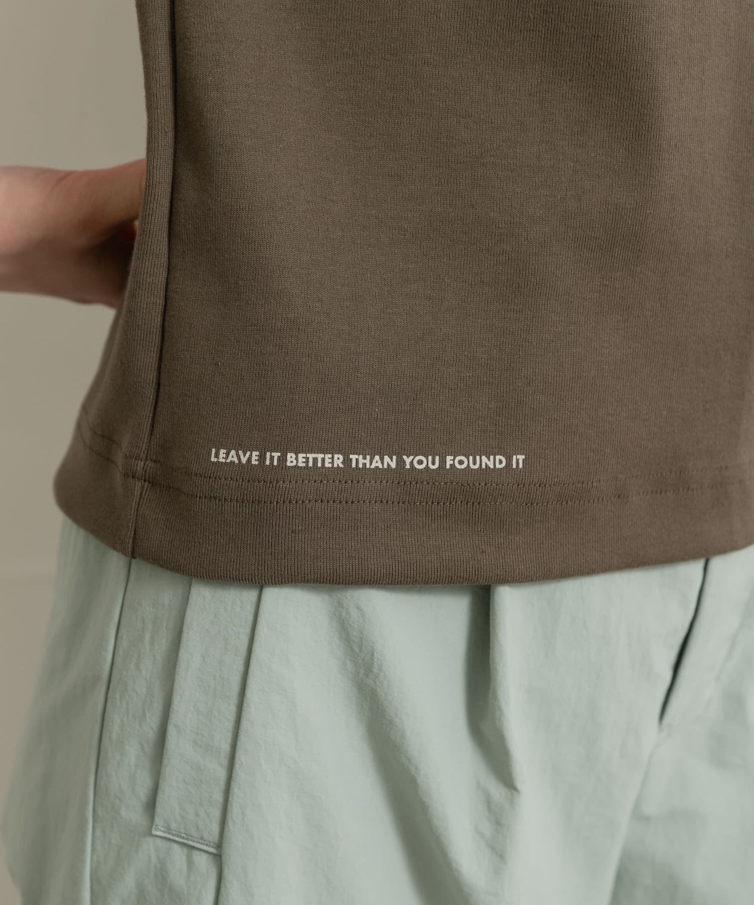 身長：163cm サイズ：one