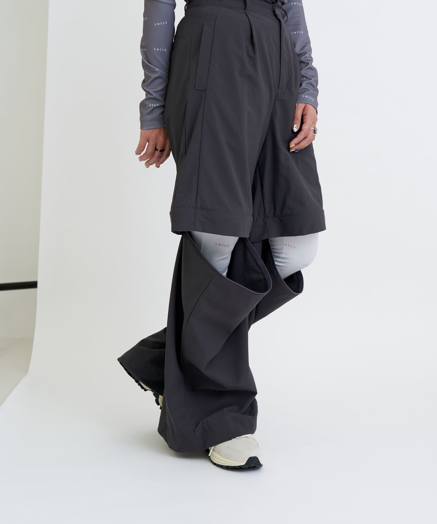 cwtch　RE-NYLON MULTIWAY PANTS