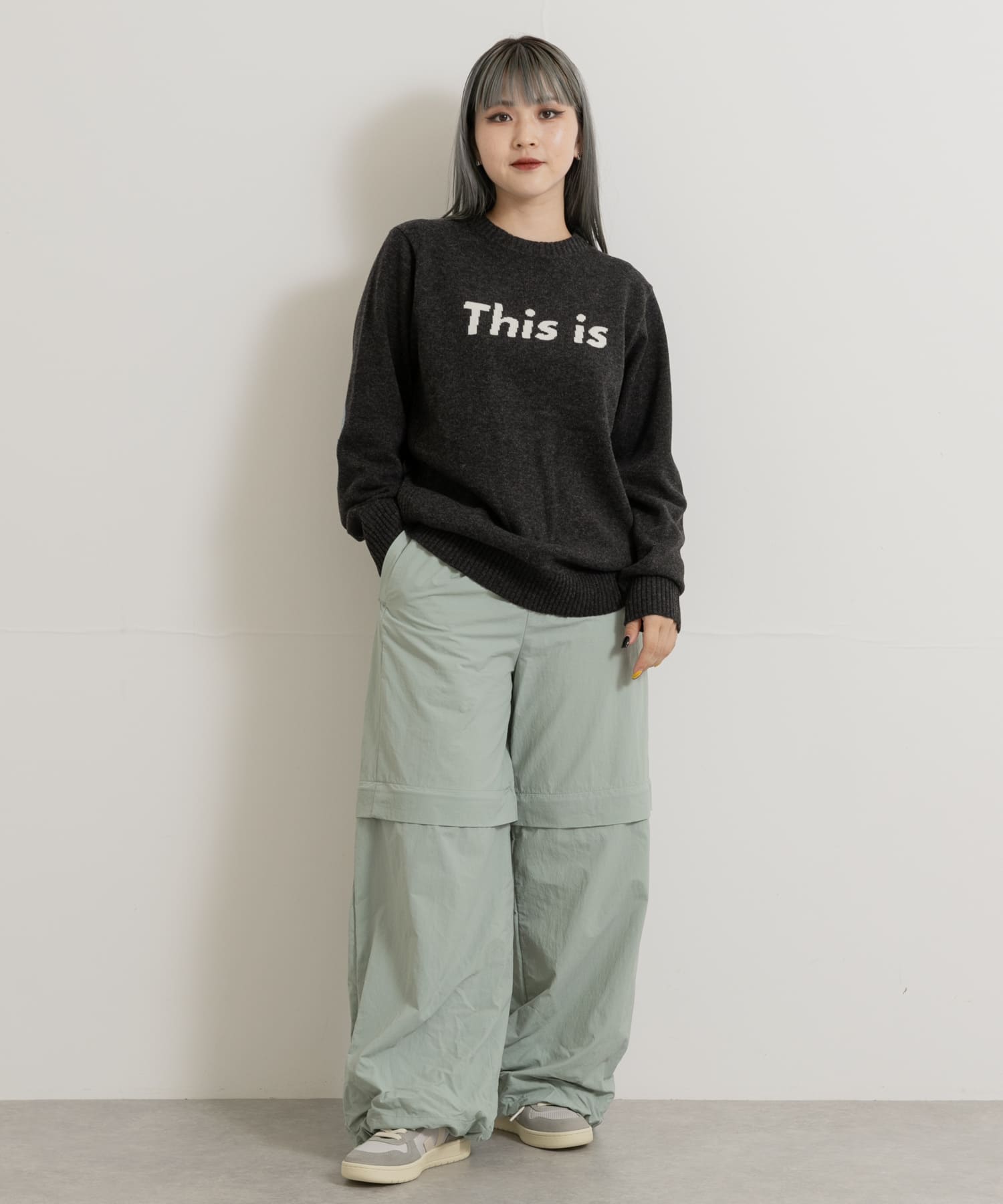 身長：156cm サイズ：one
