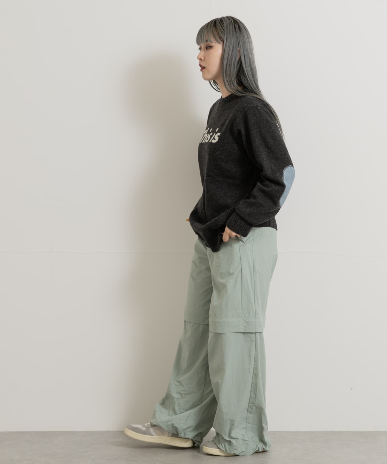 身長：156cm サイズ：one