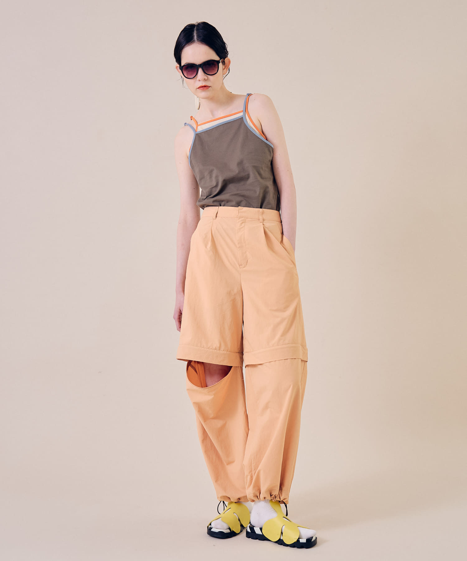 cwtch　RE-NYLON MULTIWAY PANTS