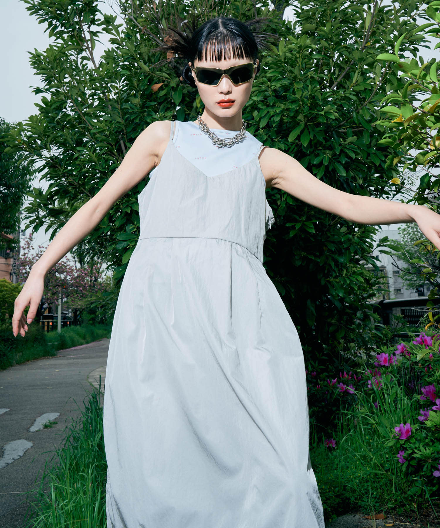 身長：164cm サイズ：one