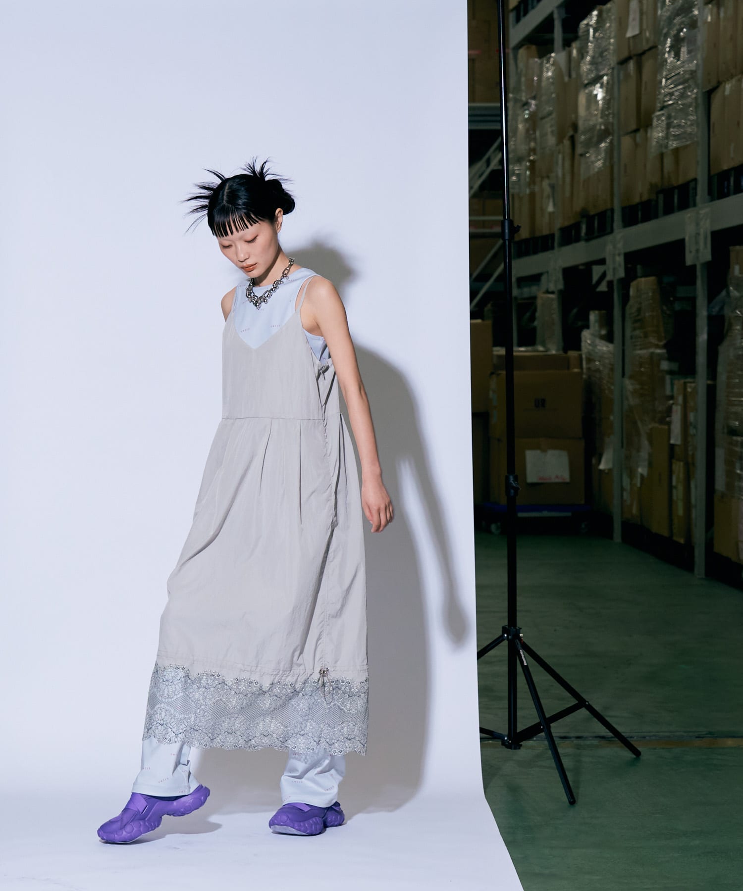 身長：164cm サイズ：one