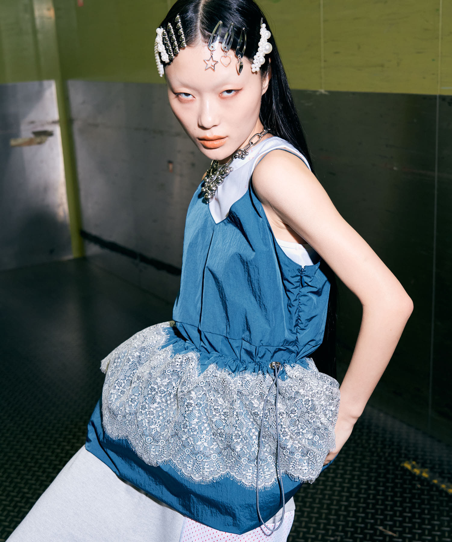 身長：164cm サイズ：one