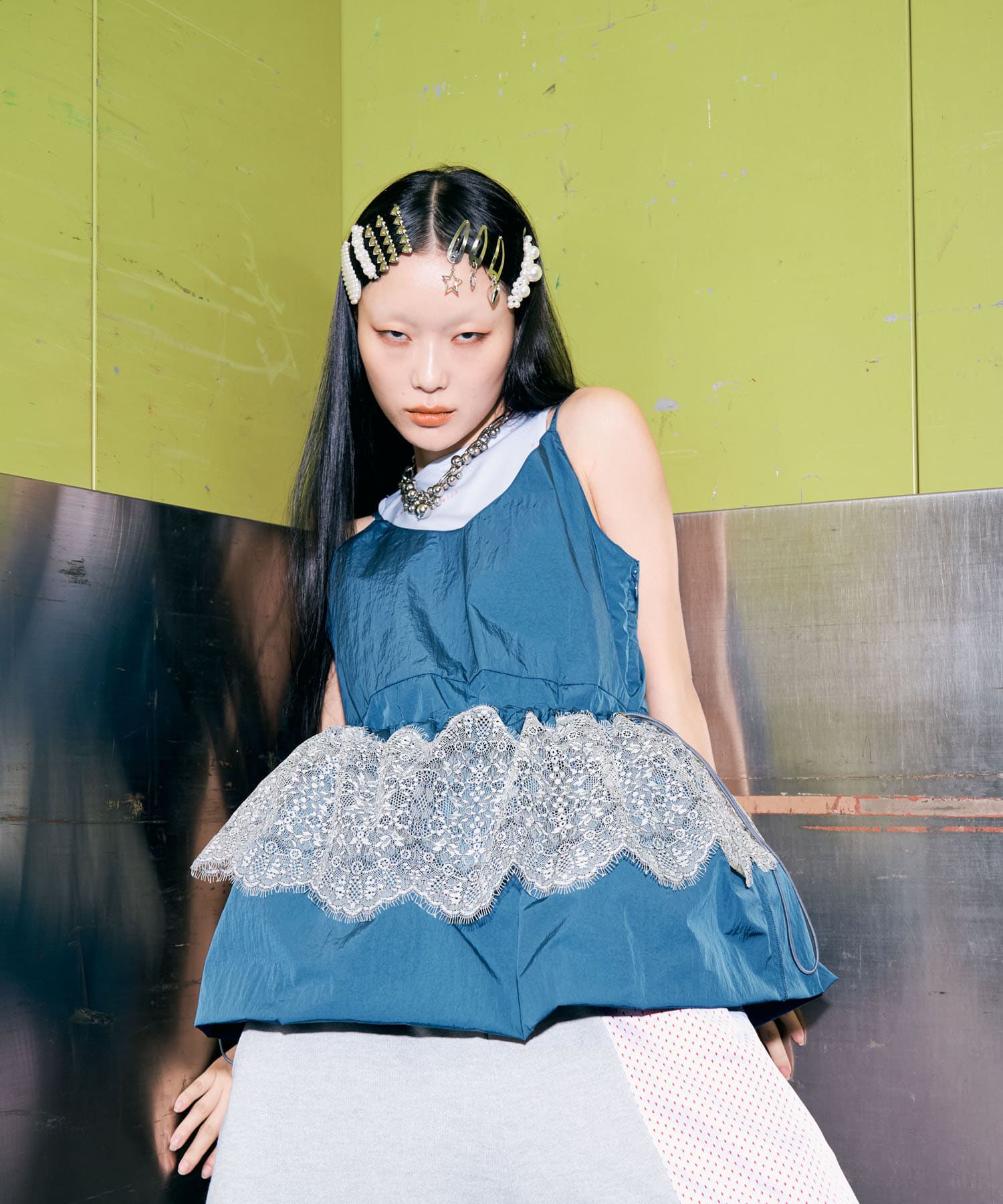 身長：164cm サイズ：one