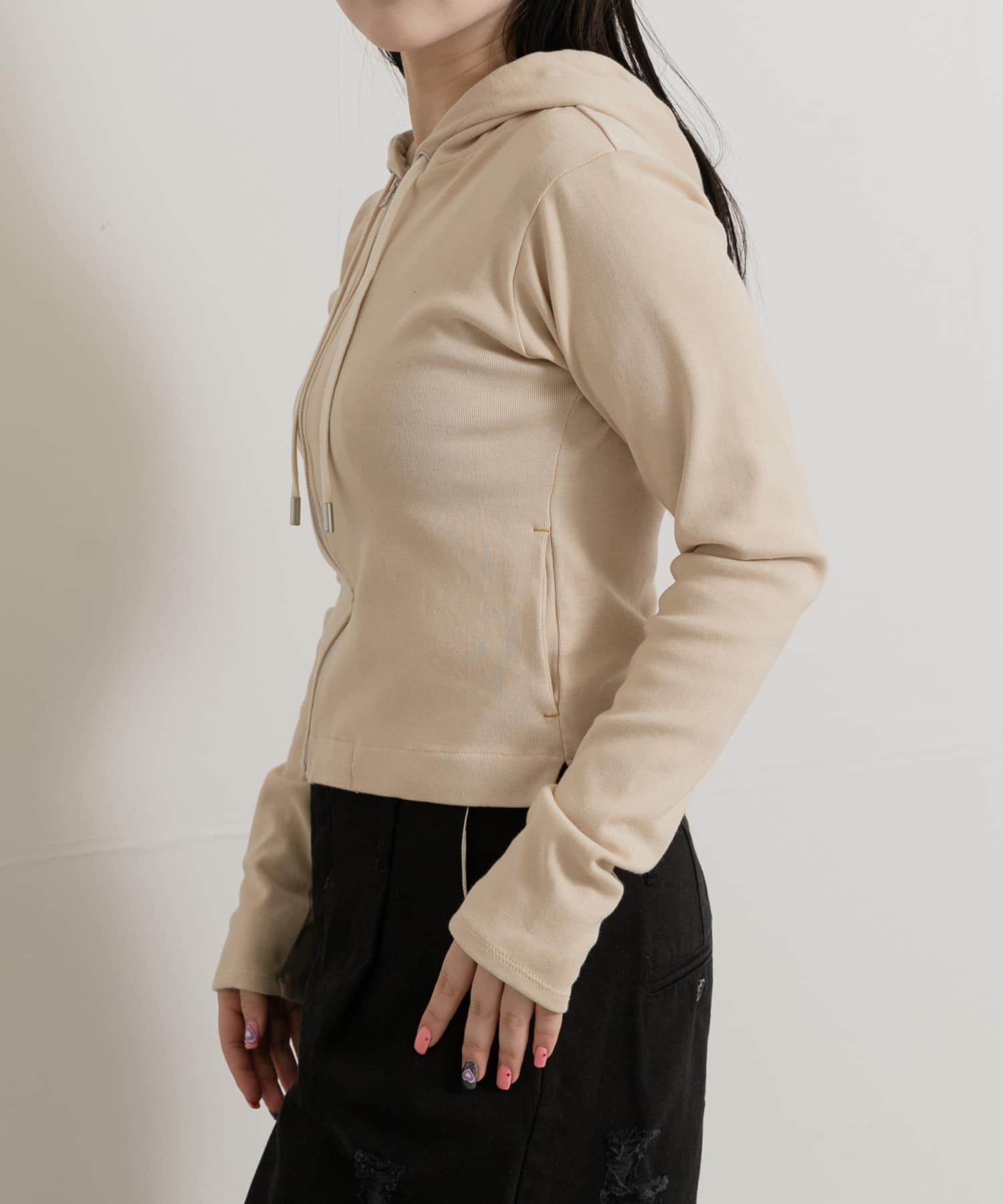 身長：156cm サイズ：one