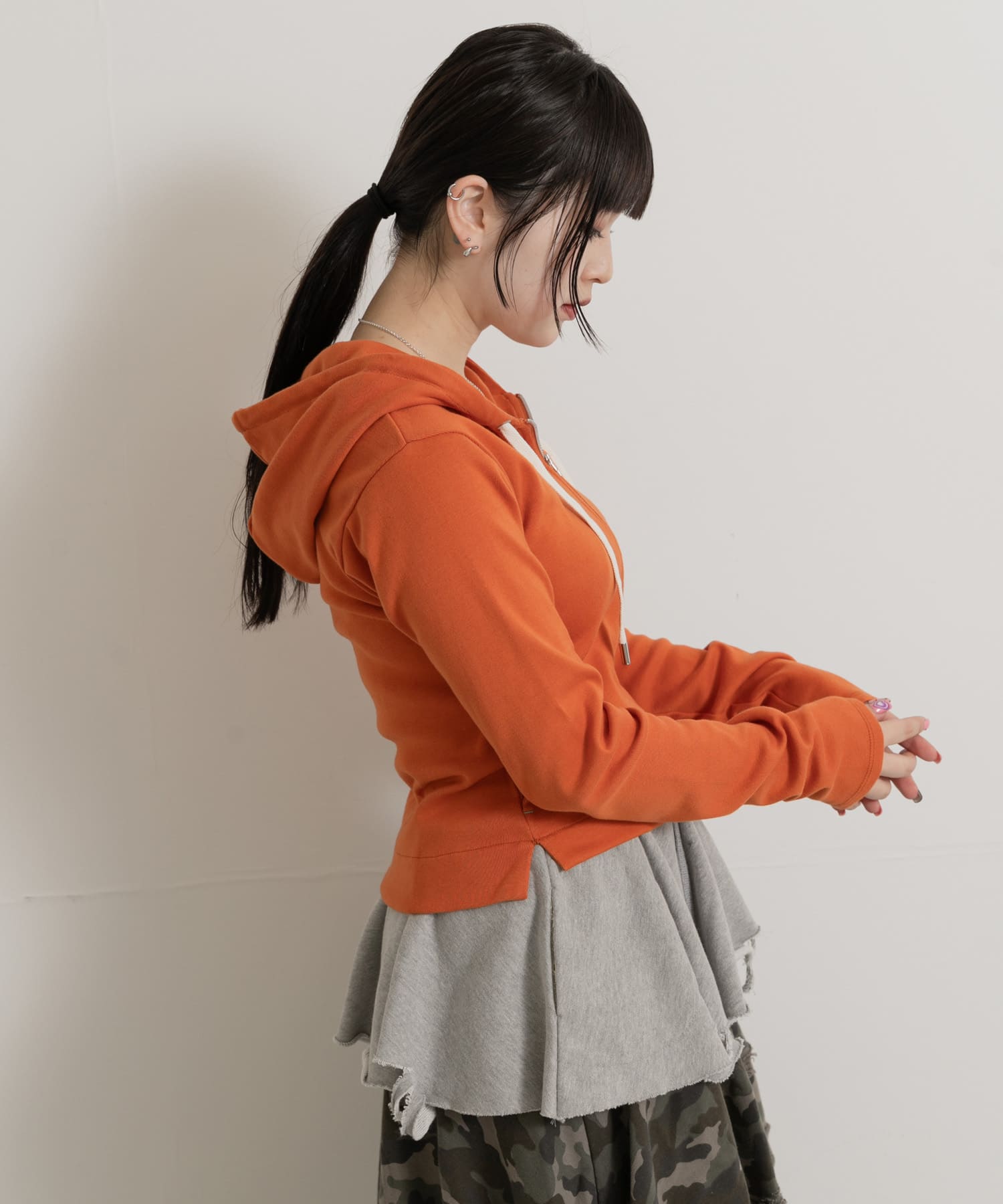cwtch　compact hoodie