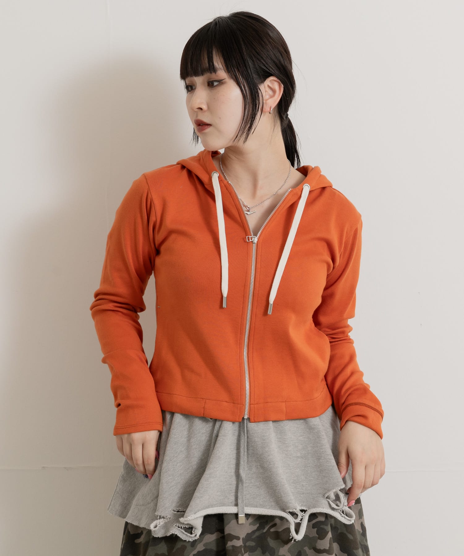 身長：156cm サイズ：one