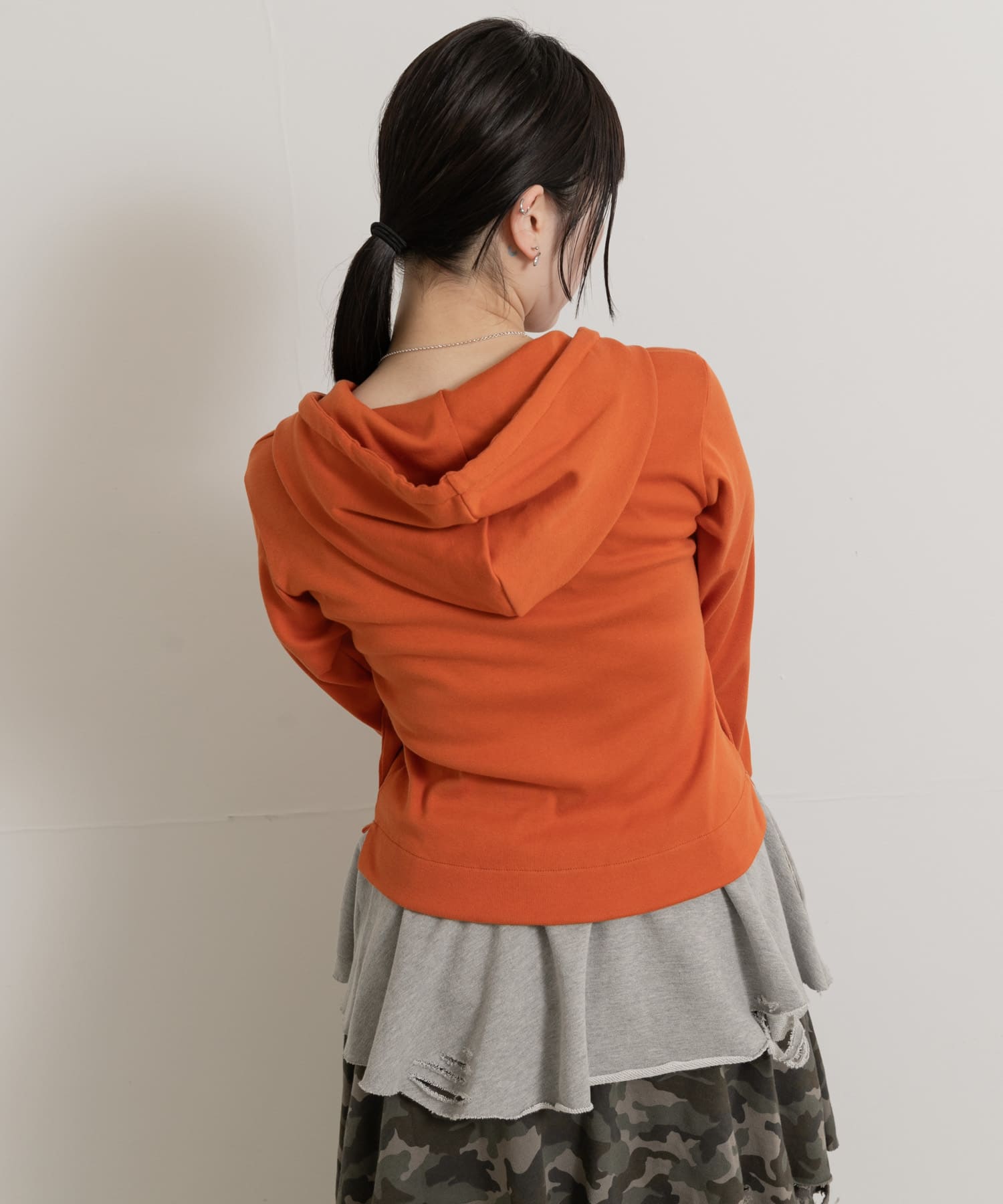 身長：156cm サイズ：one