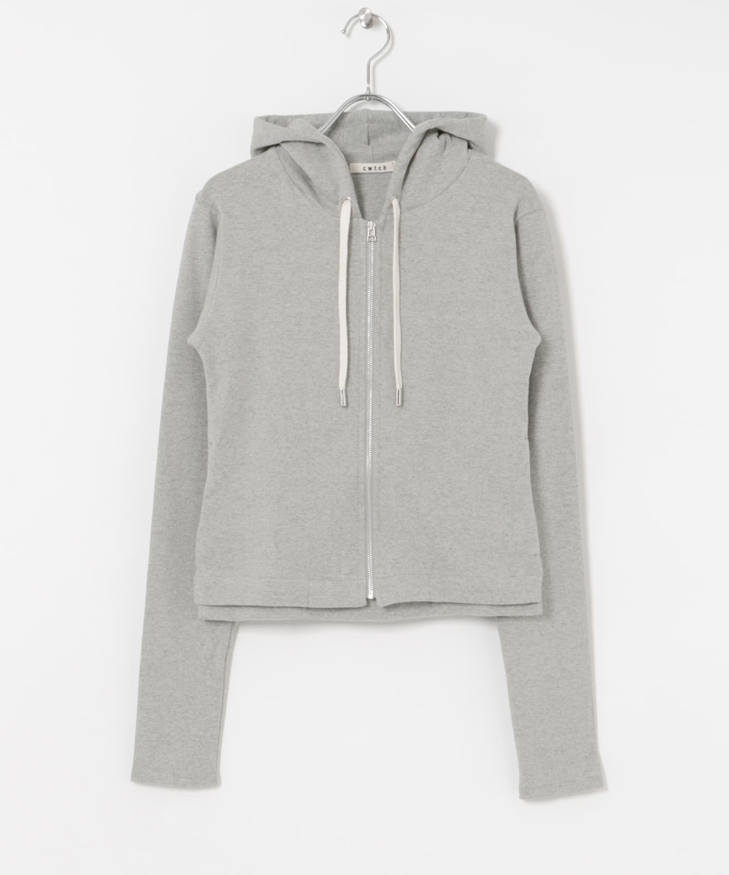 cwtch　compact hoodie GRAY one