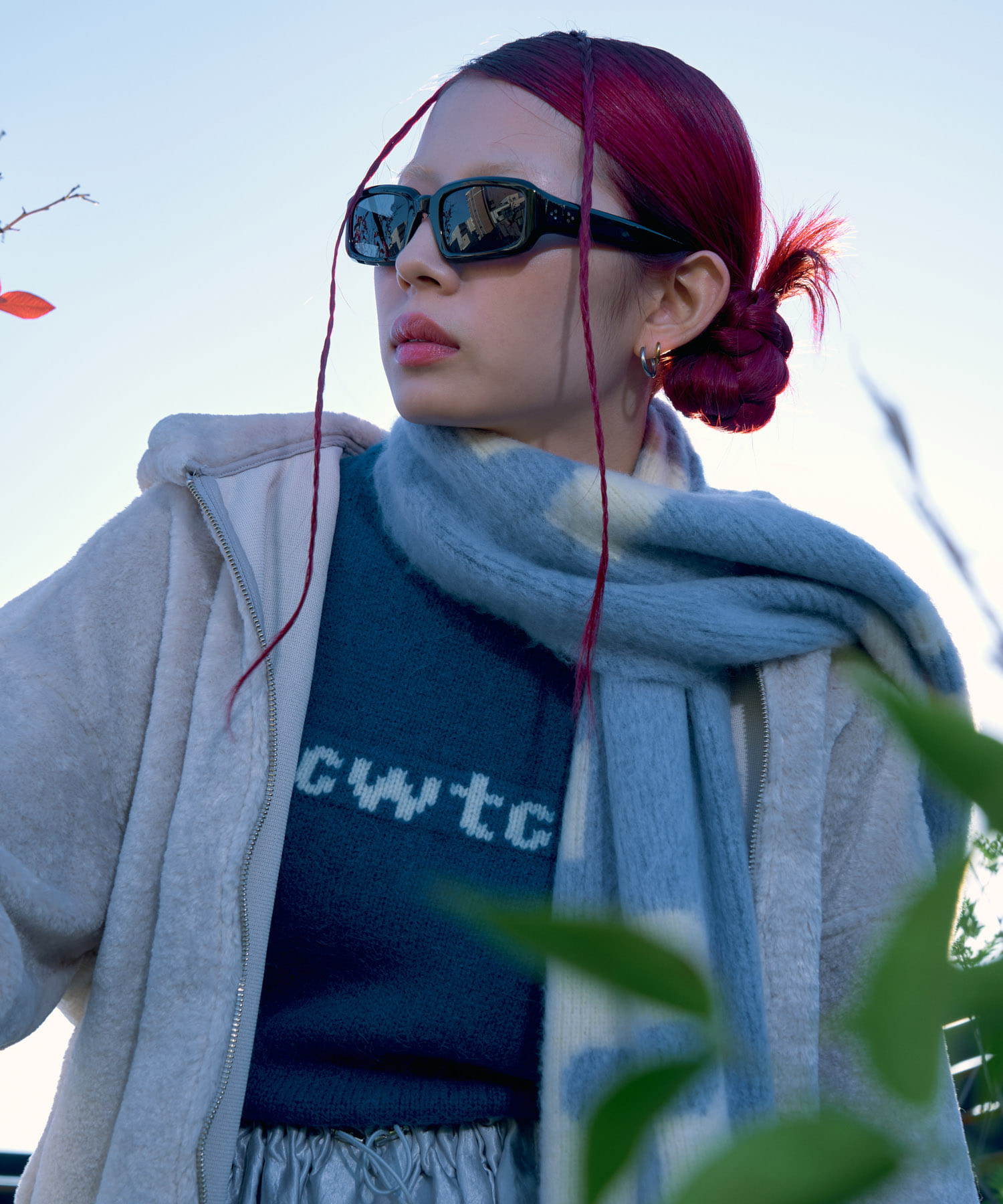 cwtch　Layered cwtch knit