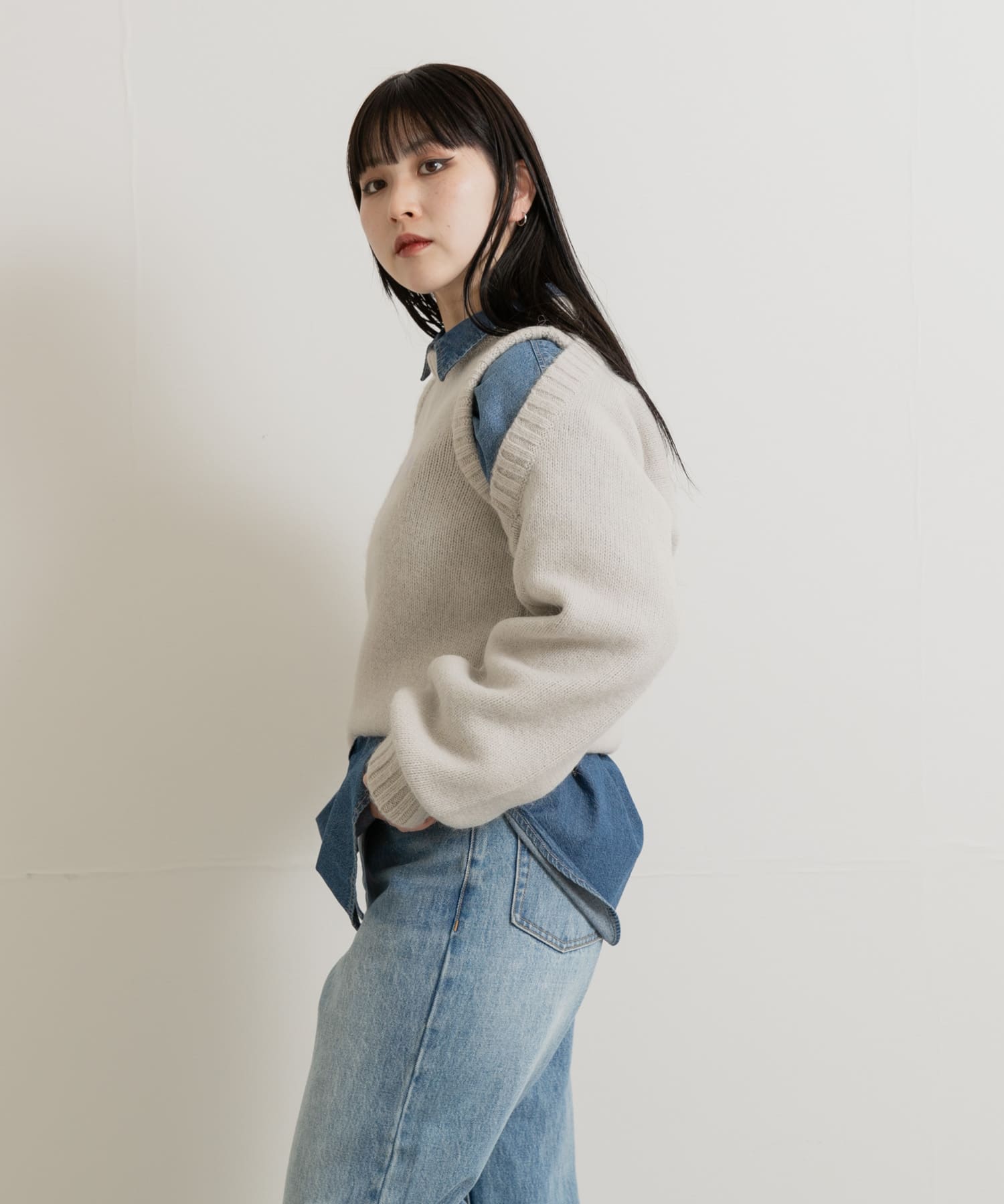 身長：156cm サイズ：FREE
