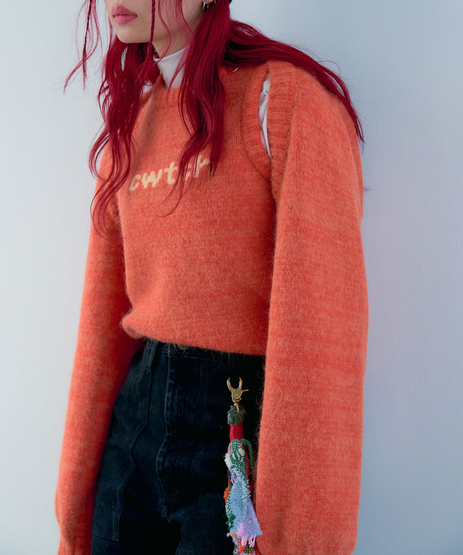 cwtch　Layered cwtch knit