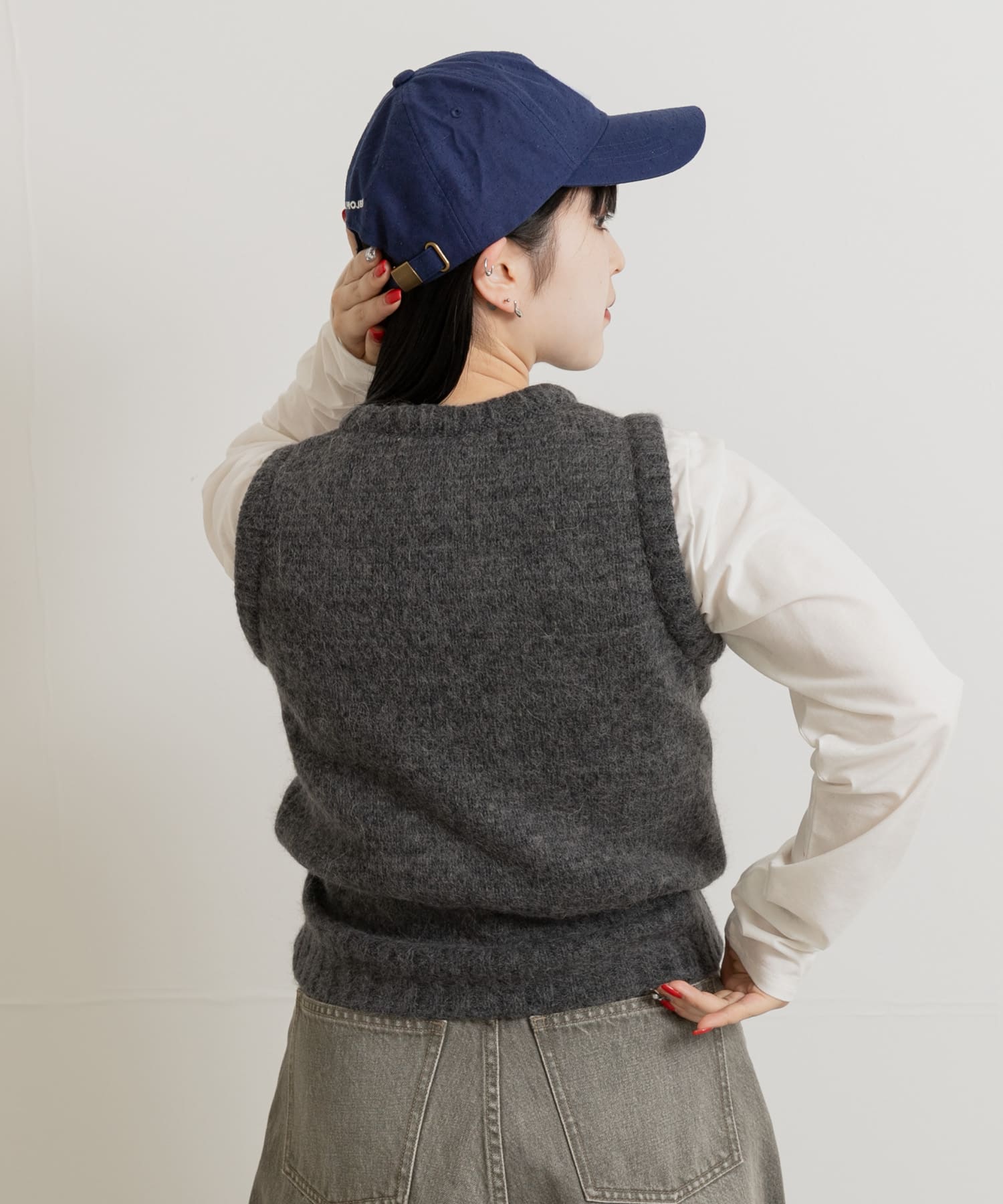 身長：156cm サイズ：FREE