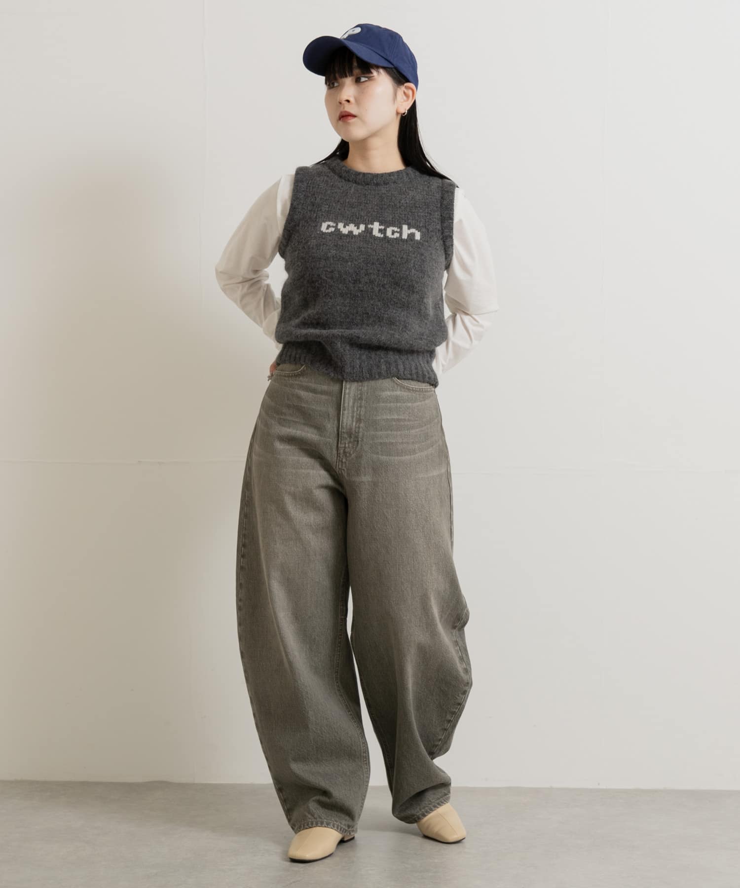 身長：156cm サイズ：FREE